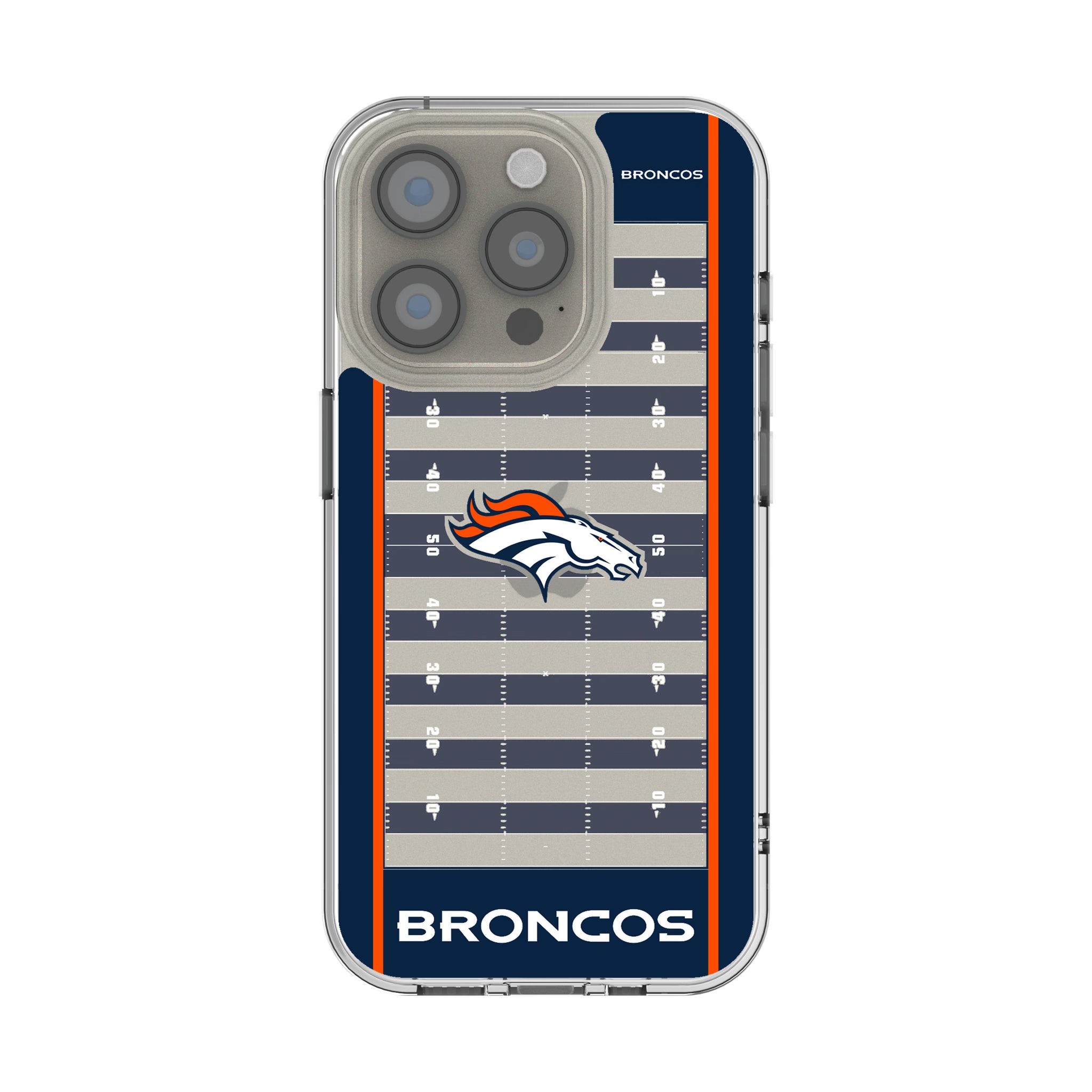 Denver Broncos Field iPhone Clear Phone Case for Apple iPhone