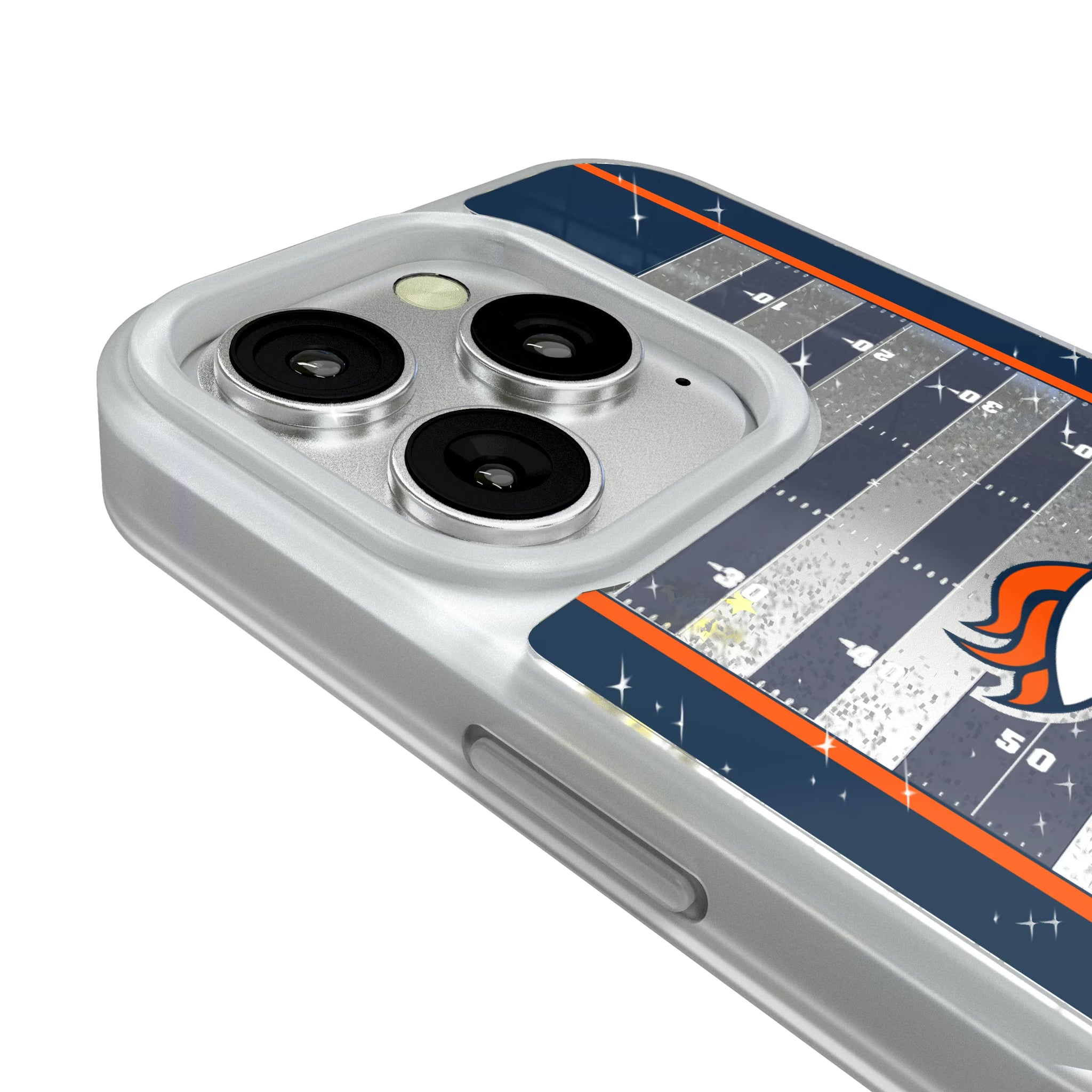 Denver Broncos Field iPhone Glitter Phone Case for Apple iPhone - Detail#Device_iPhone 16 Pro