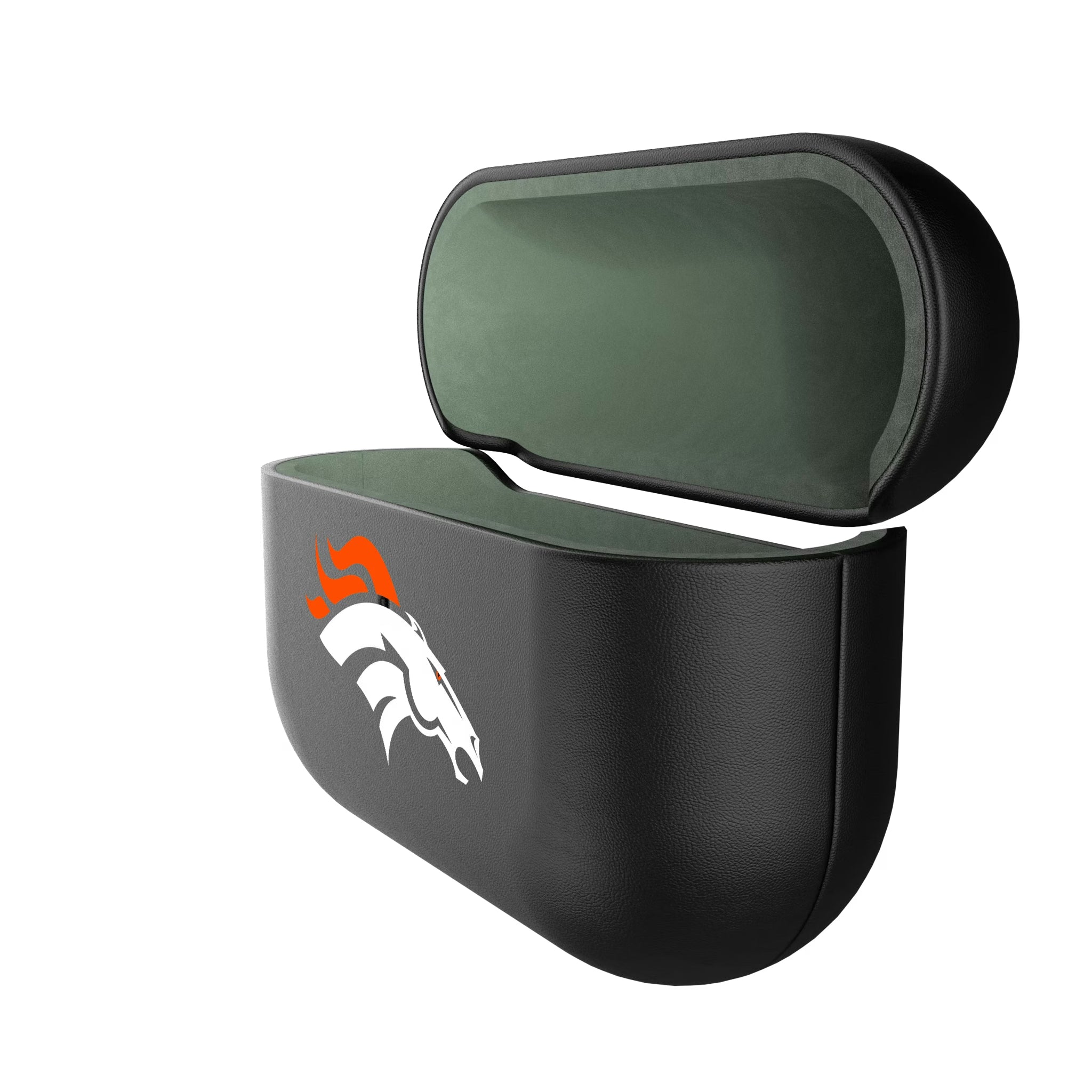 Denver Broncos Insignia AirPods AirPod Case Cover - Isometric View#Device_AirPods Pro 1st Gen