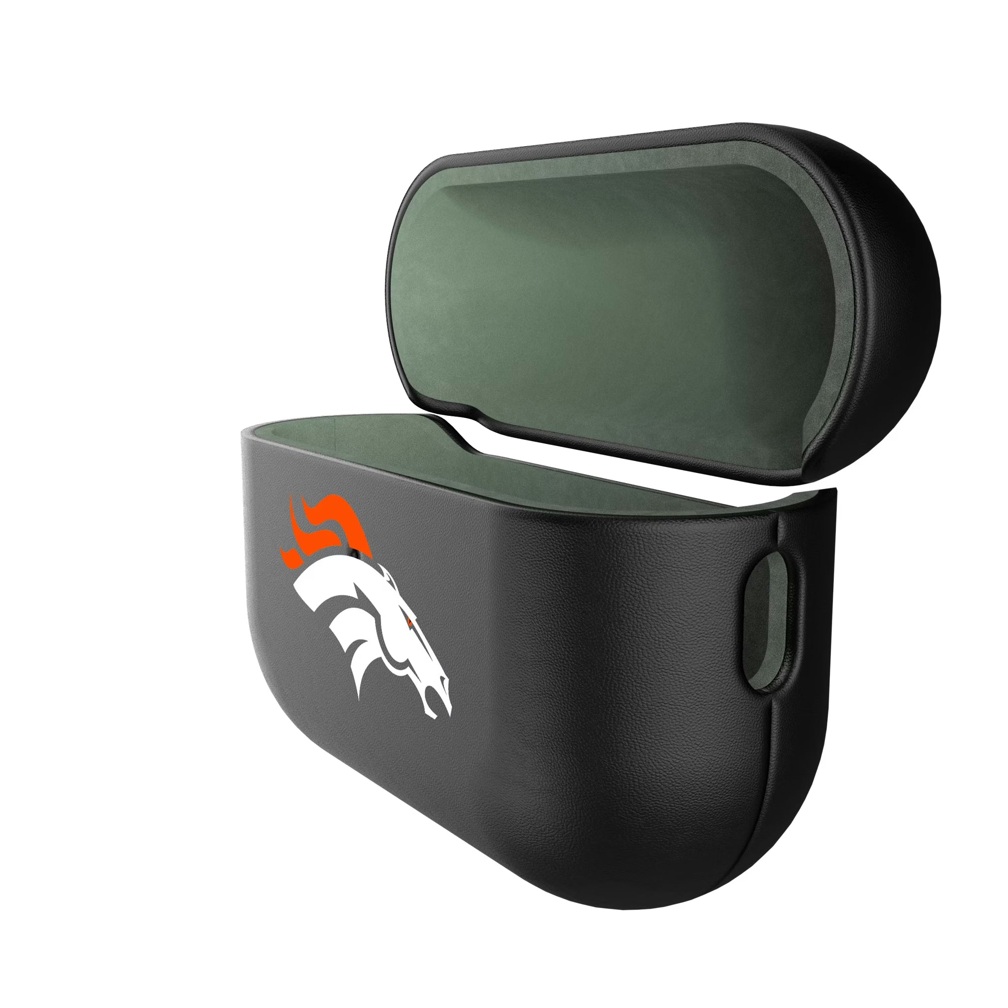 Denver Broncos Insignia AirPods AirPod Case Cover - Isometric View#Device_AirPods Pro 2nd Gen
