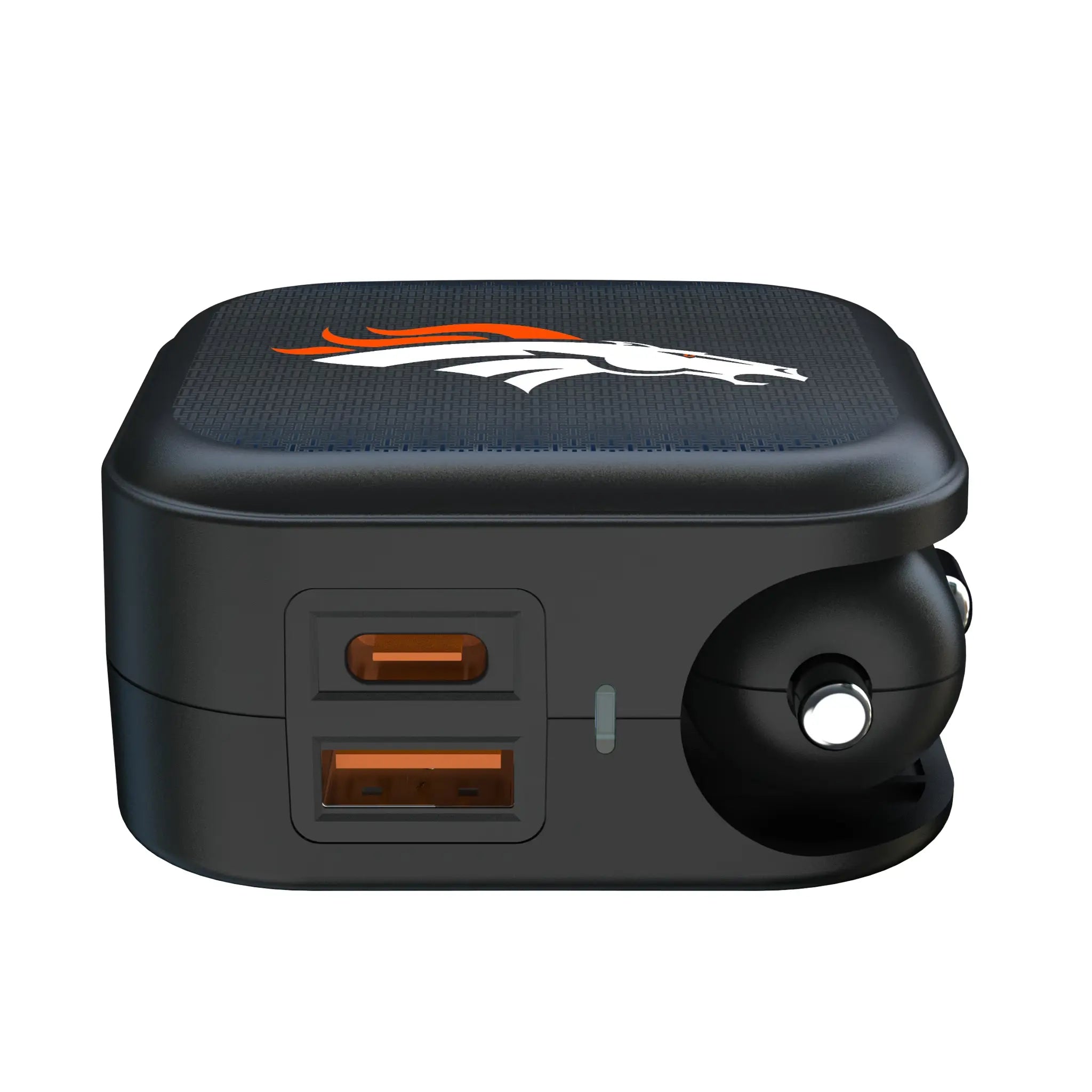 Denver Broncos Linen 2 in 1 USB A/C Charger
