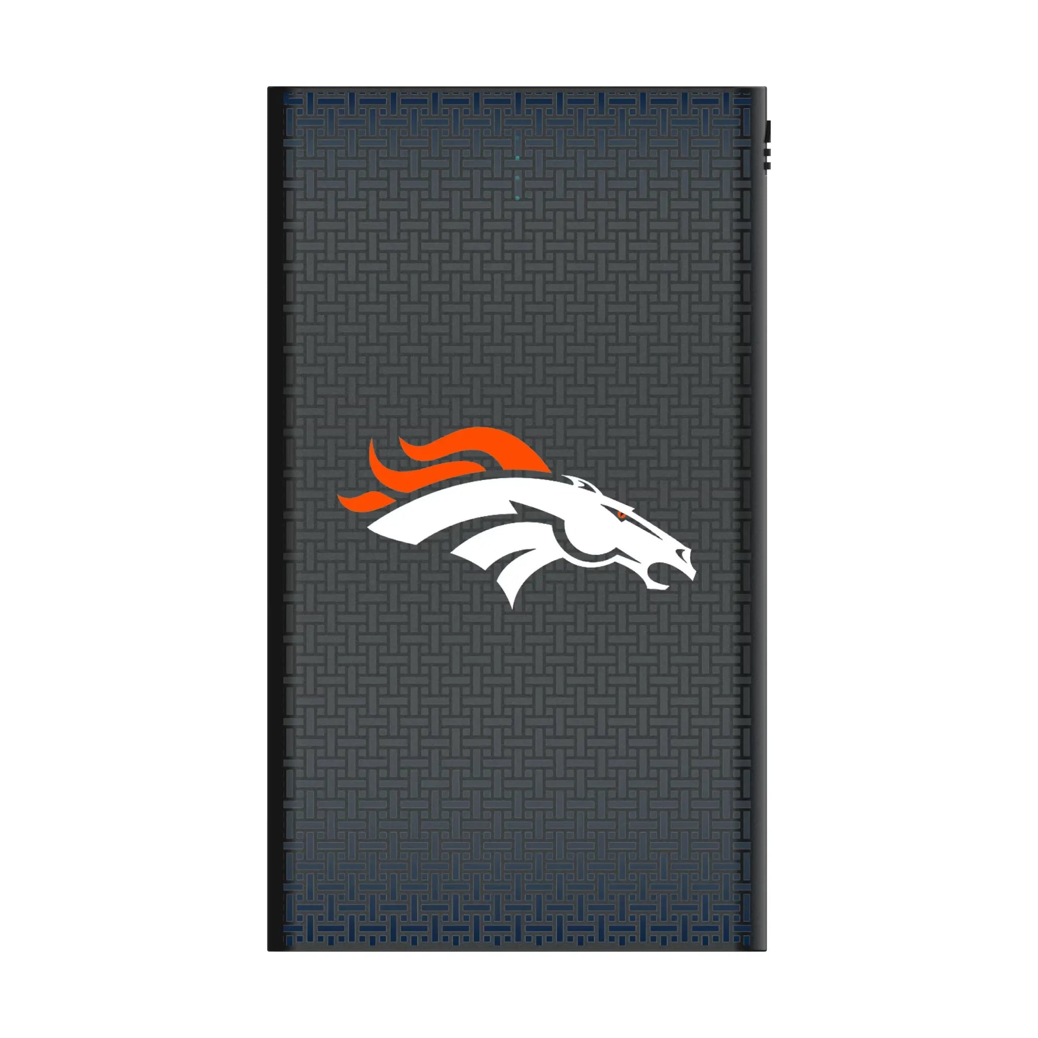 Denver Broncos Linen 5000mAh Flat Power Bank