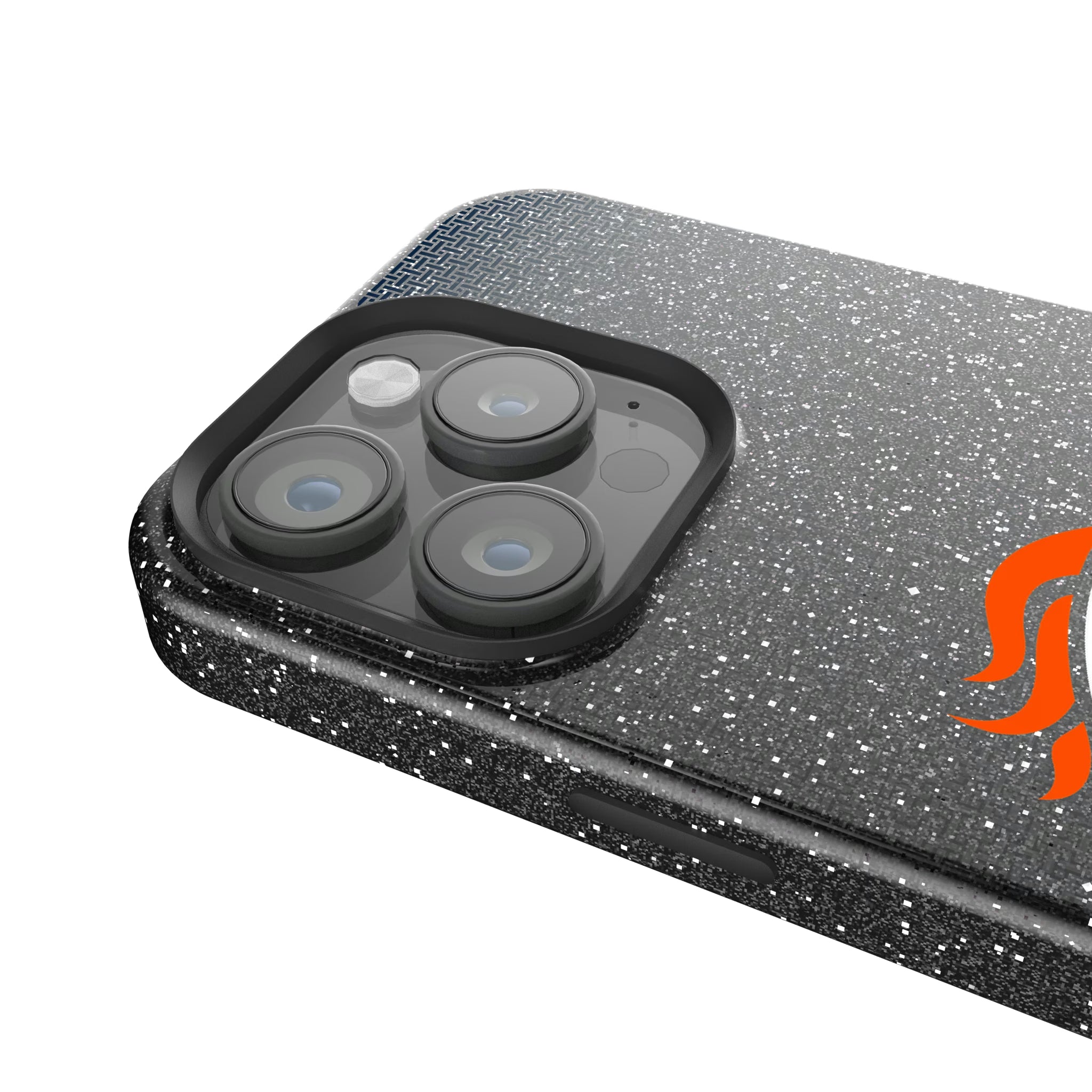 Denver Broncos Linen iPhone Bling Phone Case for Apple iPhone - Detail