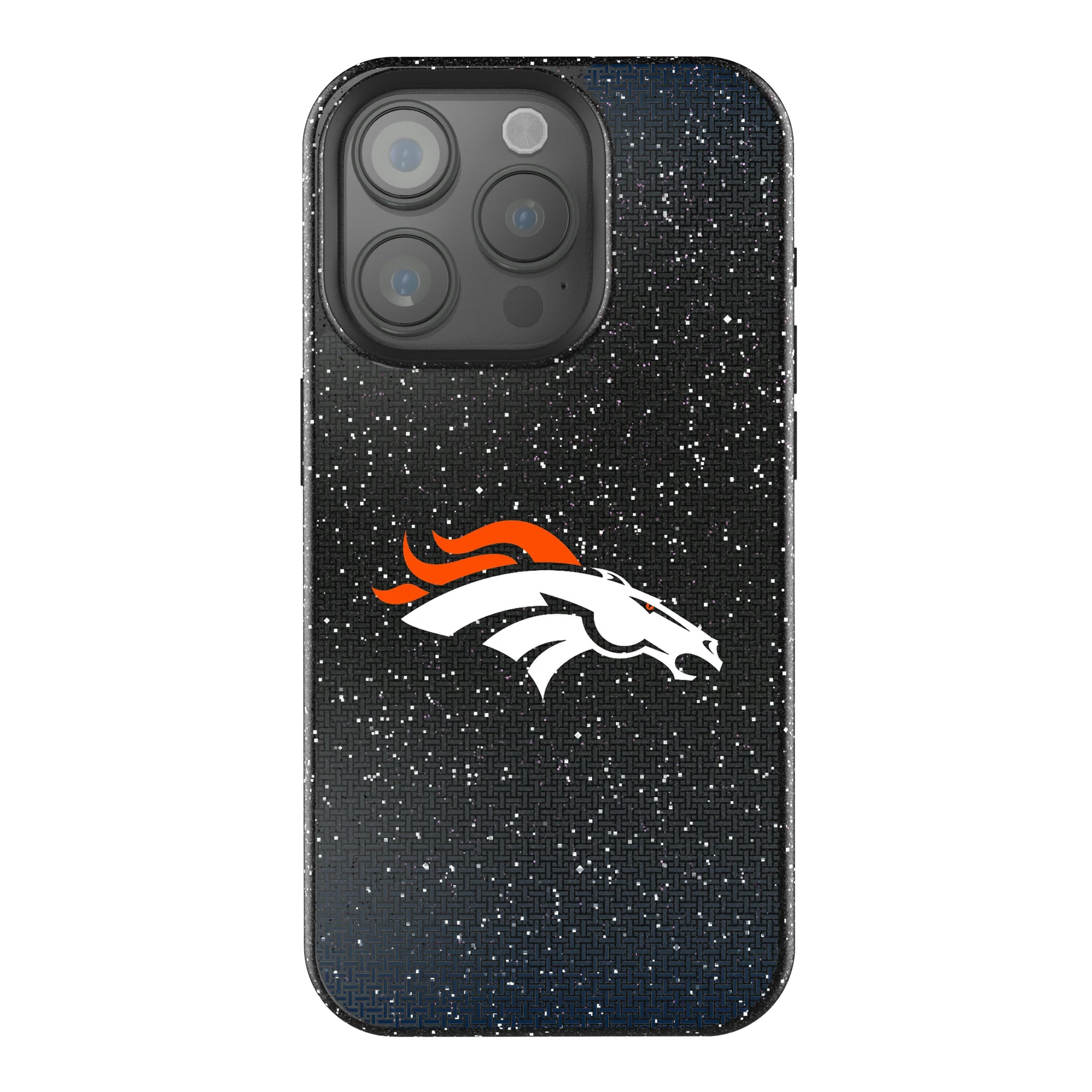 Denver Broncos Linen iPhone Bling Phone Case for Apple iPhone