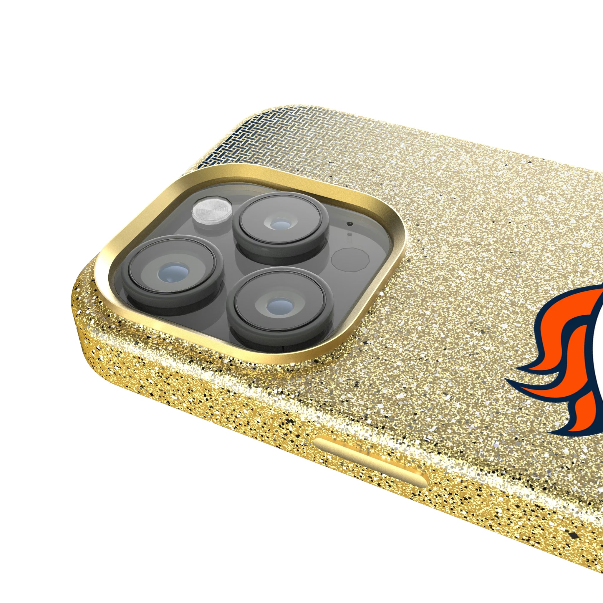 Denver Broncos Linen iPhone Bling Phone Case for Apple iPhone - Detail