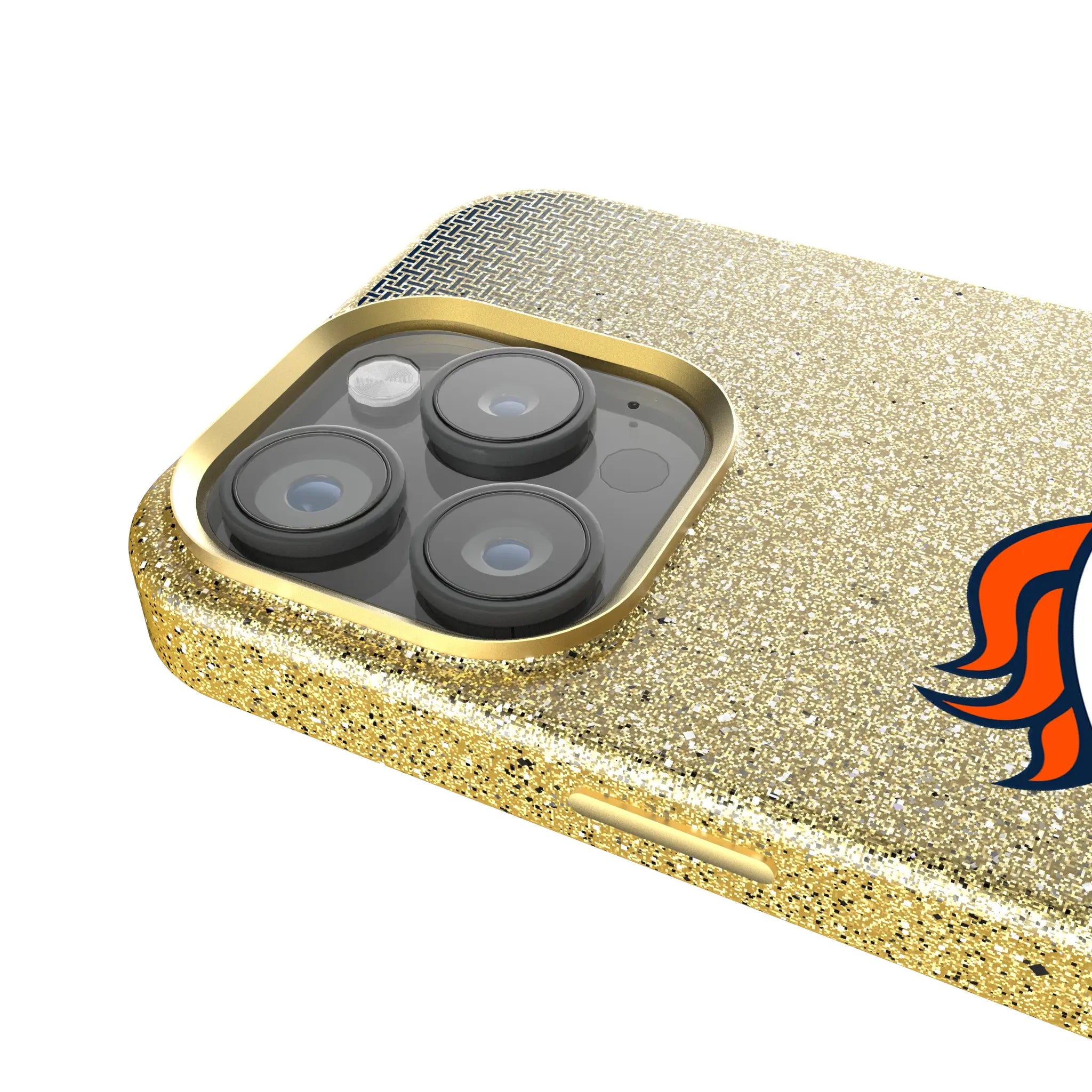 Denver Broncos Linen iPhone Bling Phone Case for Apple iPhone - Detail
