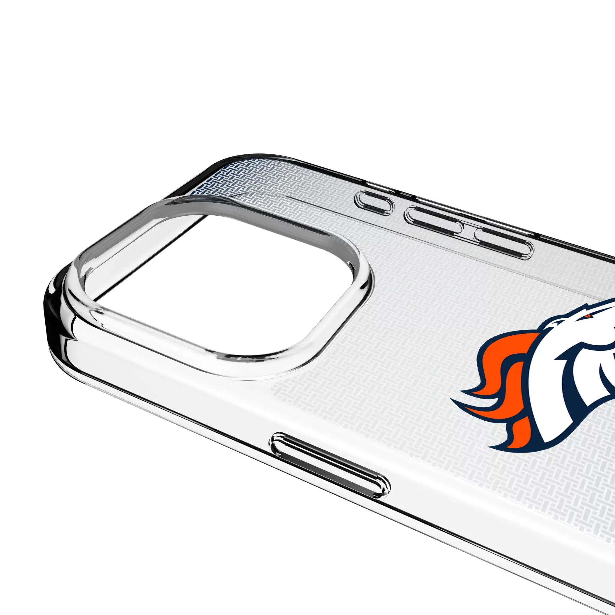 Denver Broncos Linen iPhone Clear Phone Case for Apple iPhone - Detail