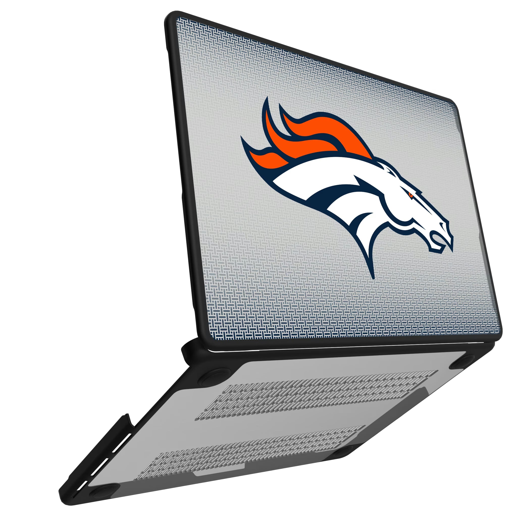 Denver Broncos Linen MacBook Laptop Case for Apple MacBook#Device_MacBook Pro (14-inch, 2021) / MacBook Pro (14-inch, 2023) / MacBook Pro (14-inch, 2024)