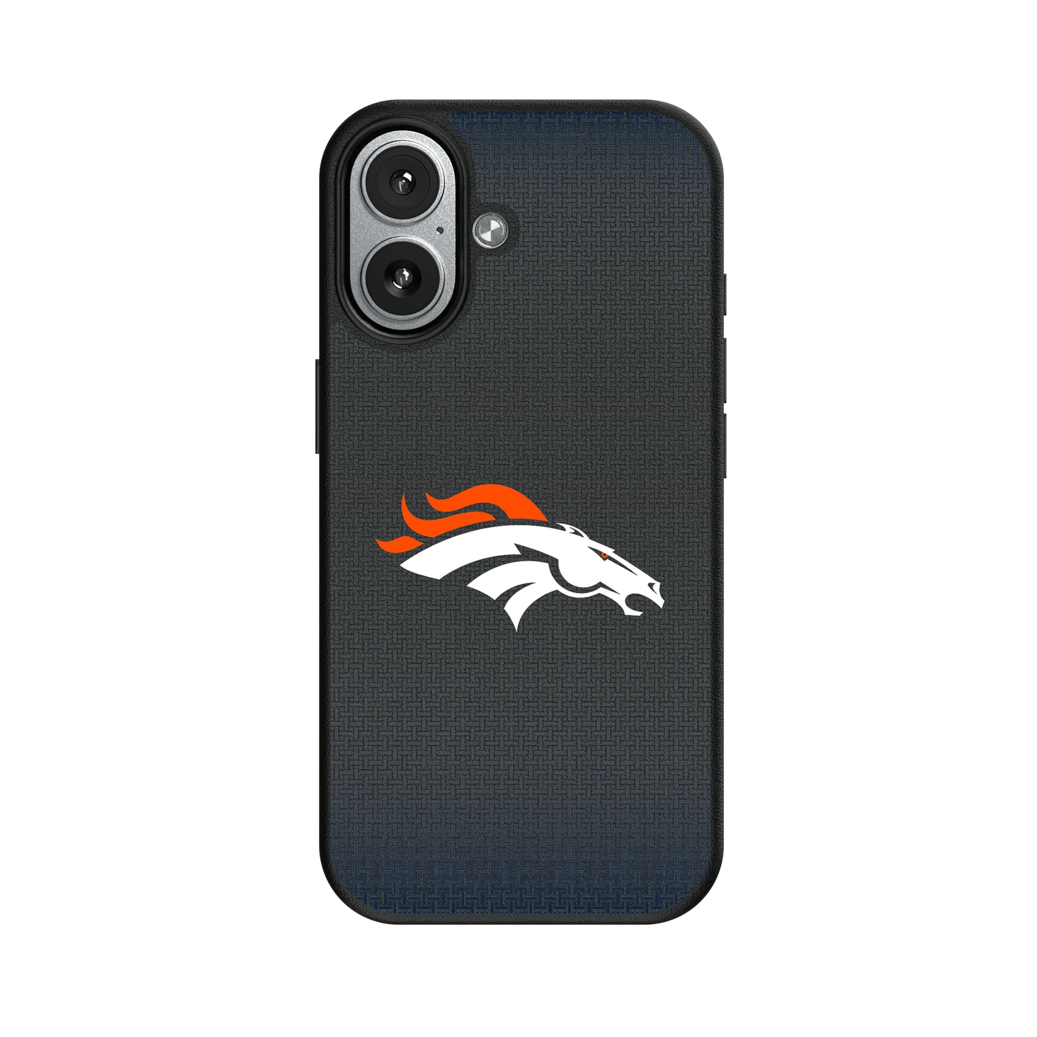 Denver Broncos Linen iPhone MagSafe Compatible Phone Case for Apple iPhone#Device_iPhone 17
