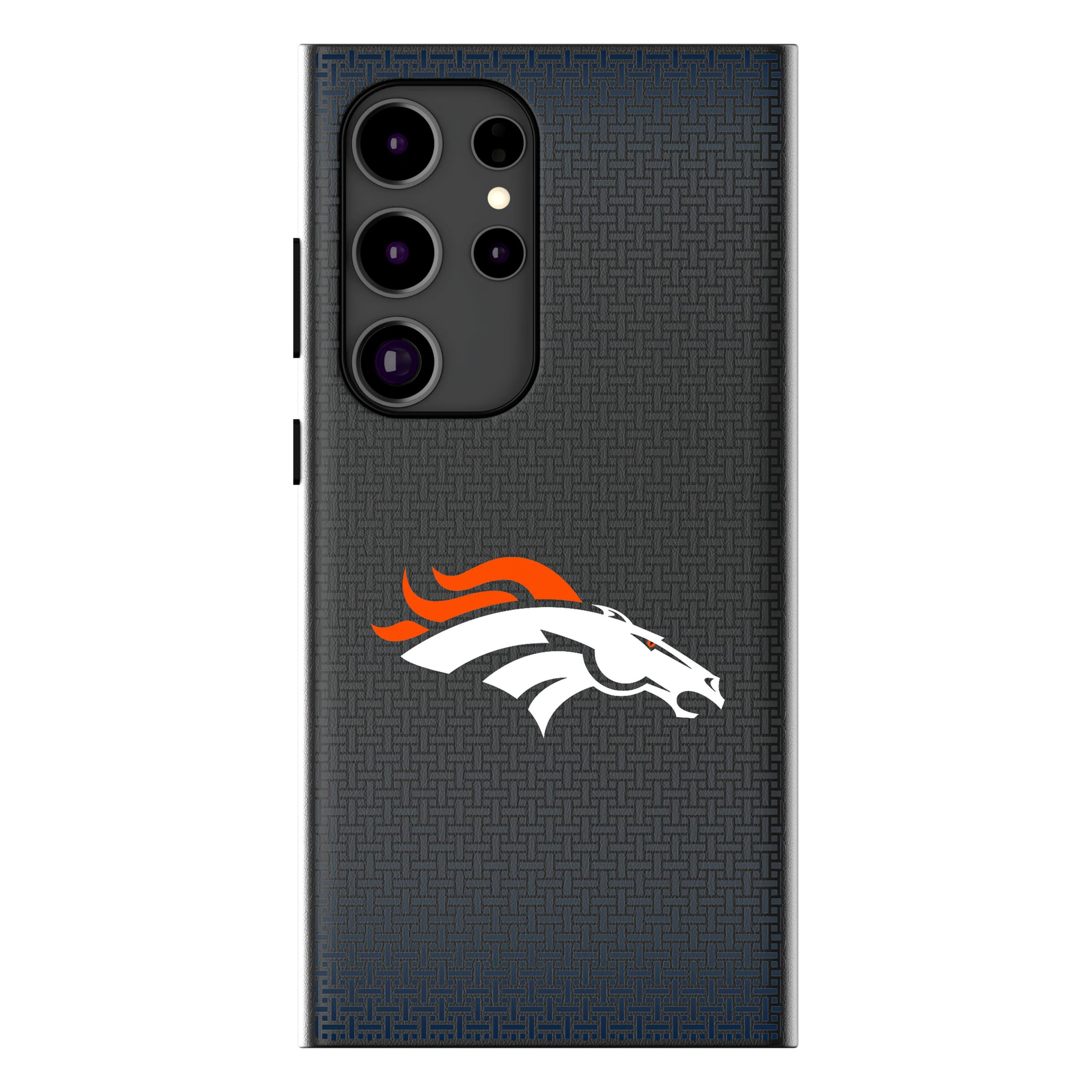 Denver Broncos Linen Galaxy MagSafe Compatible Phone Case for Samsung Galaxy