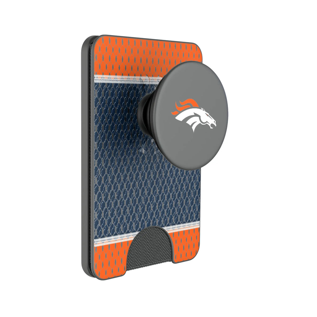 Denver Broncos Mesh Popsockets Wallet Magnetic