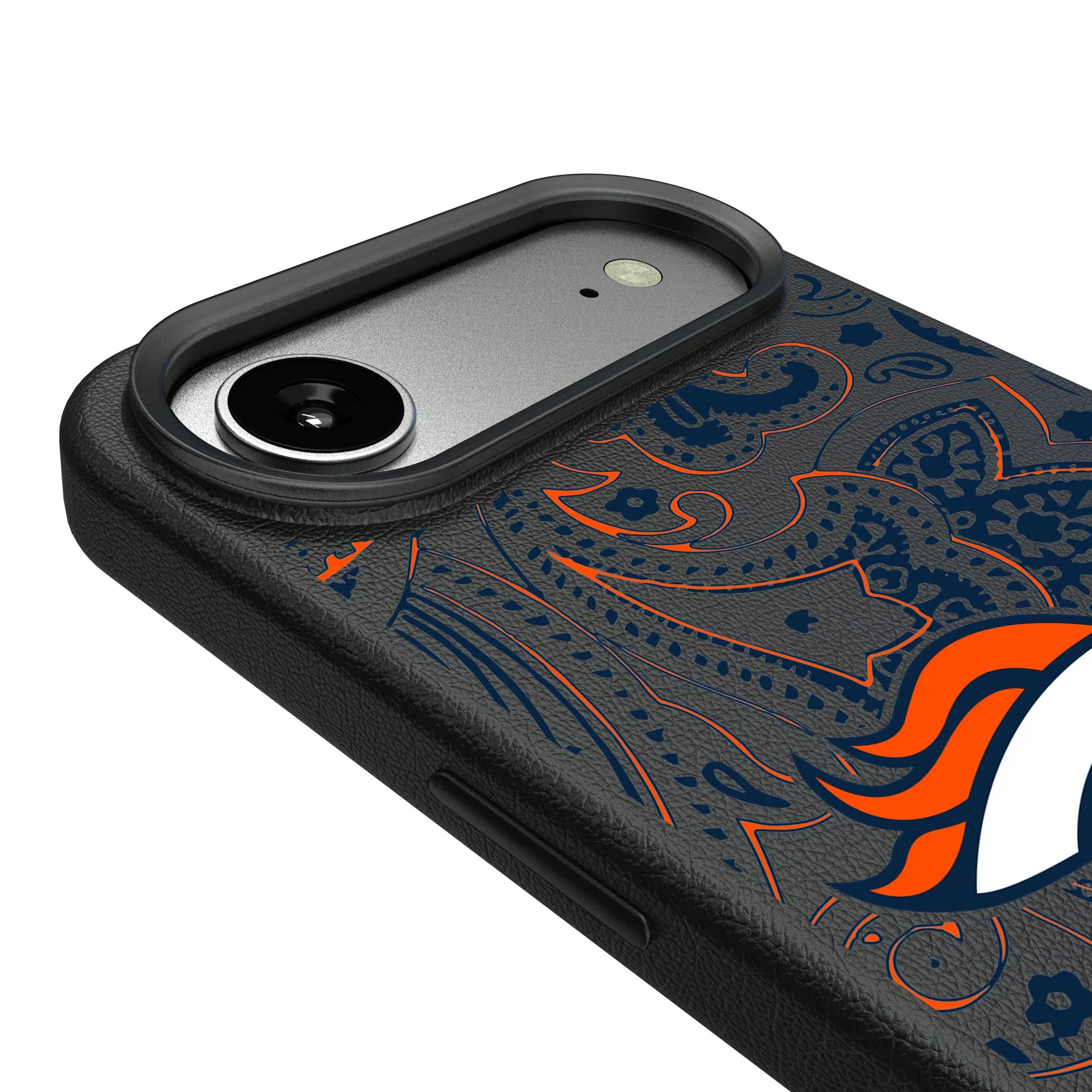 Denver Broncos Paisley iPhone MagSafe Compatible Phone Case for Apple iPhone - Detail#Device_iPhone Air