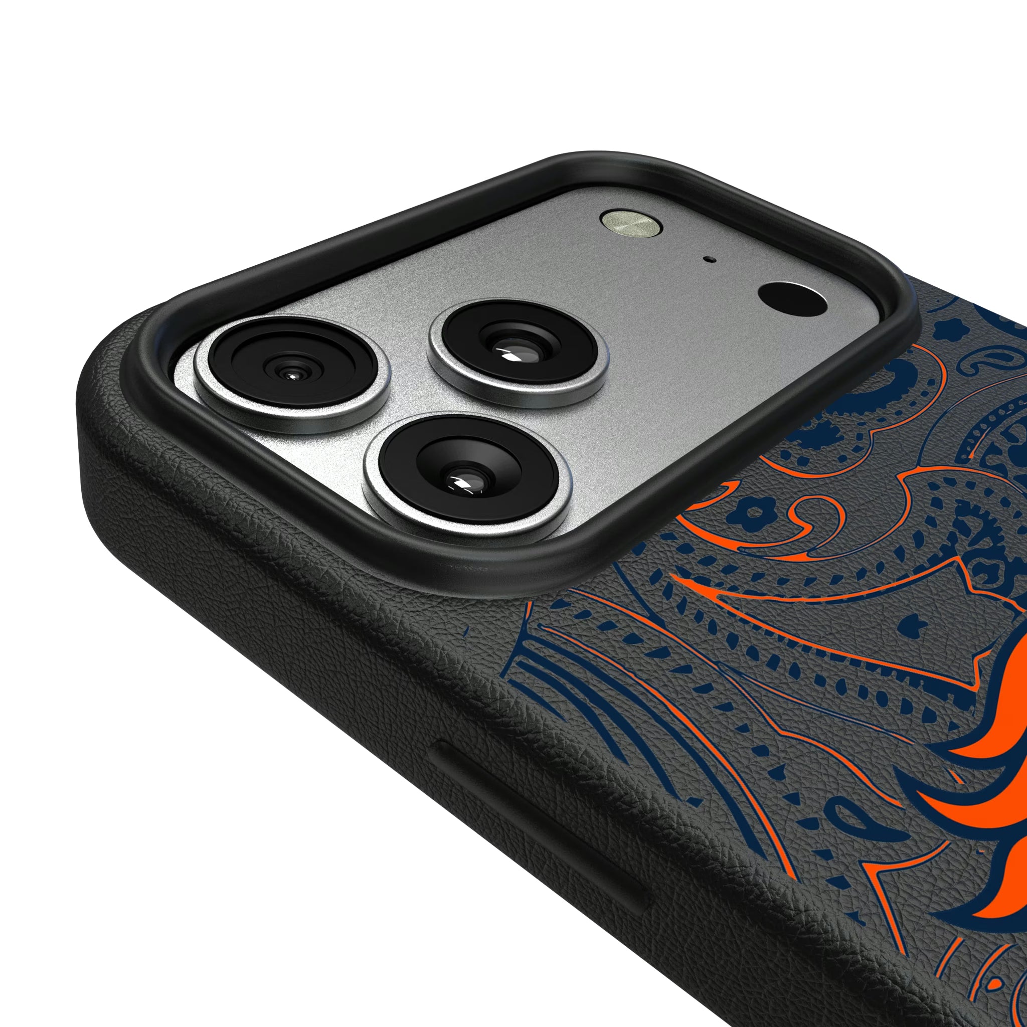 Denver Broncos Paisley iPhone MagSafe Compatible Phone Case for Apple iPhone - Detail#Device_iPhone 17 Pro Max