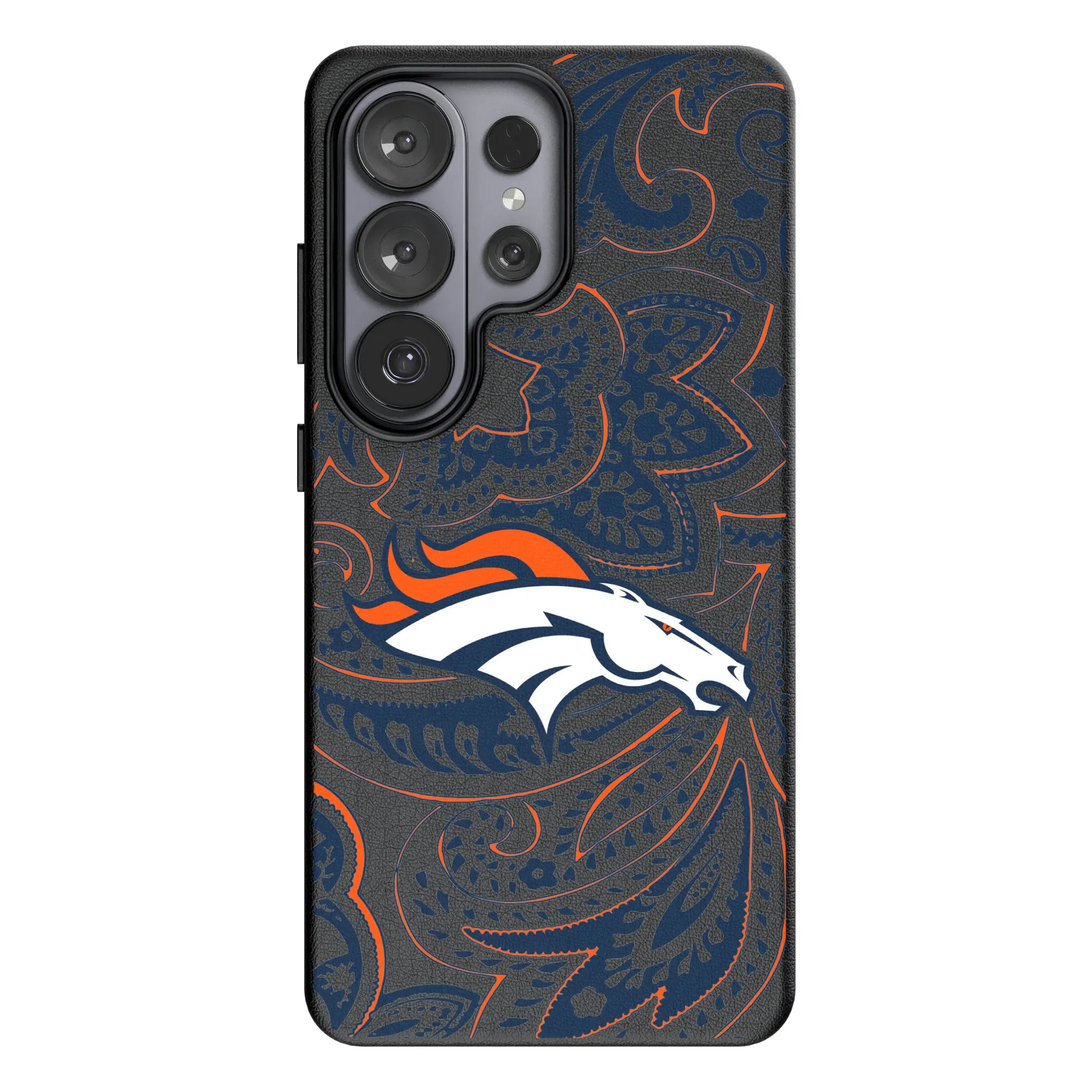 Denver Broncos Paisley Galaxy MagSafe Compatible Phone Case for Samsung Galaxy#Device_Galaxy S26 Ultra