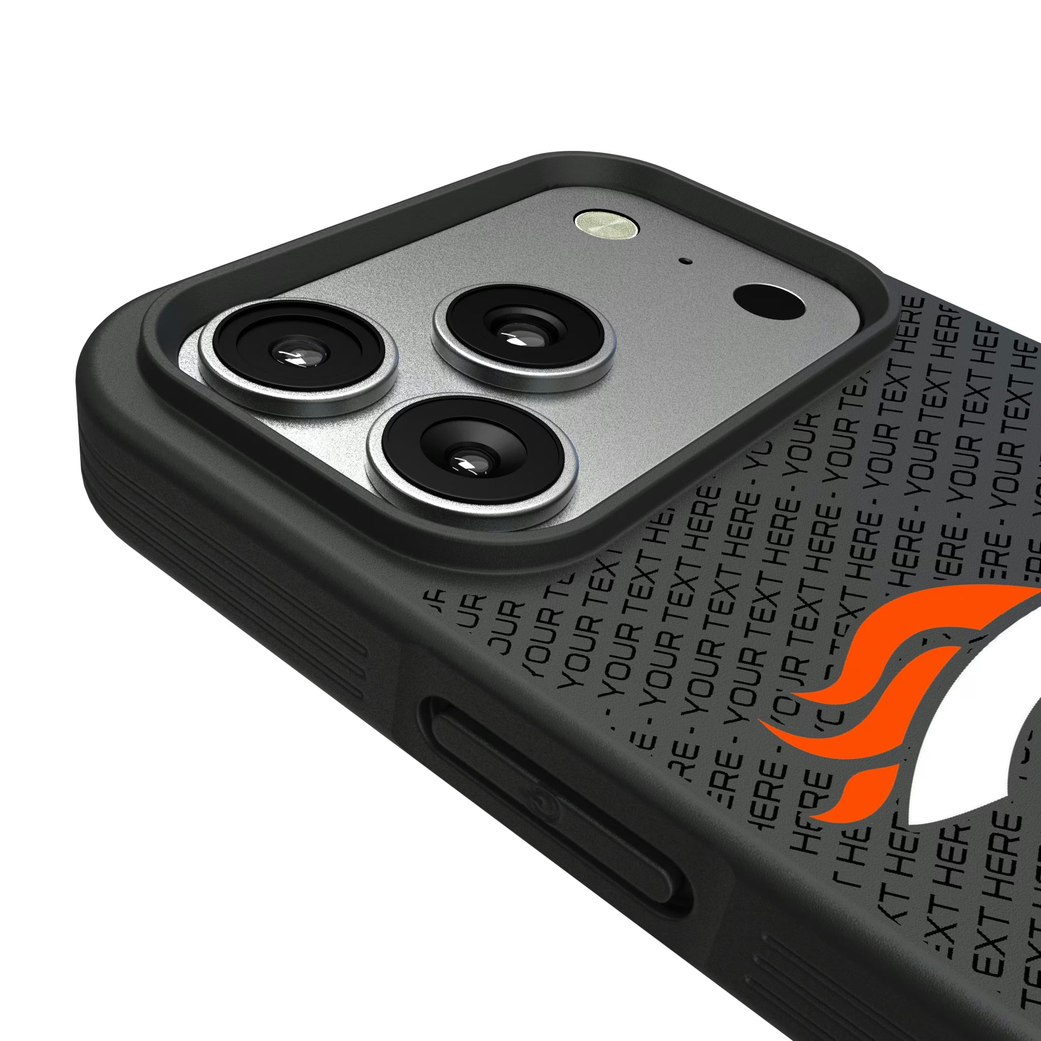 Denver Broncos Personalized EndZone Plus iPhone Bump Phone Case for Apple iPhone - Detail#Device_iPhone 17 Pro