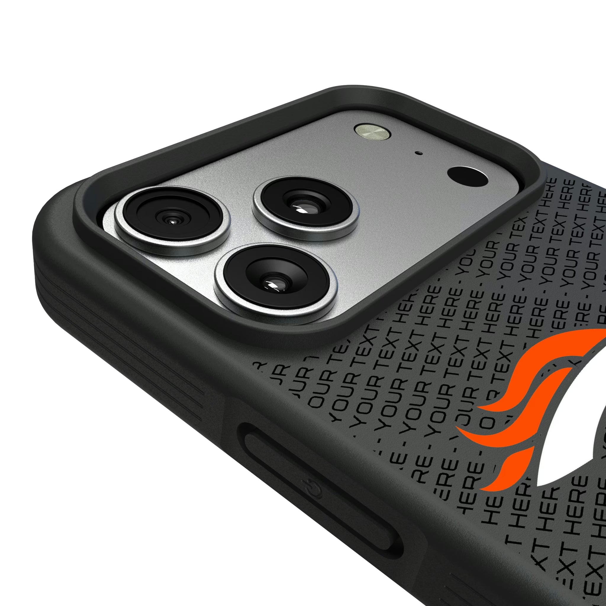 Denver Broncos Personalized EndZone Plus iPhone Bump Phone Case for Apple iPhone - Detail#Device_iPhone 17 Pro Max
