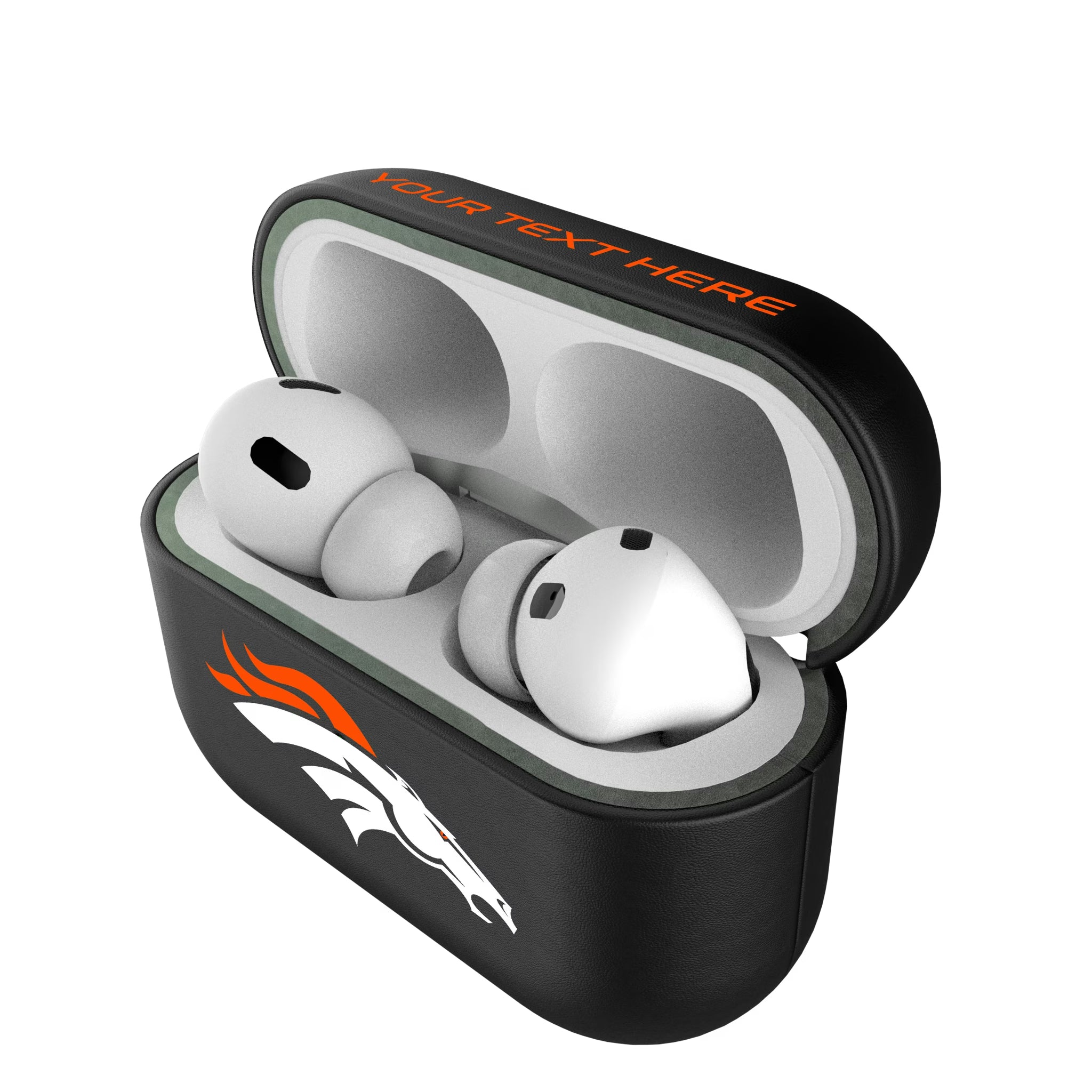 Denver Broncos Personalized Insignia AirPods AirPod Case Cover#Device_AirPods Pro 1st Gen