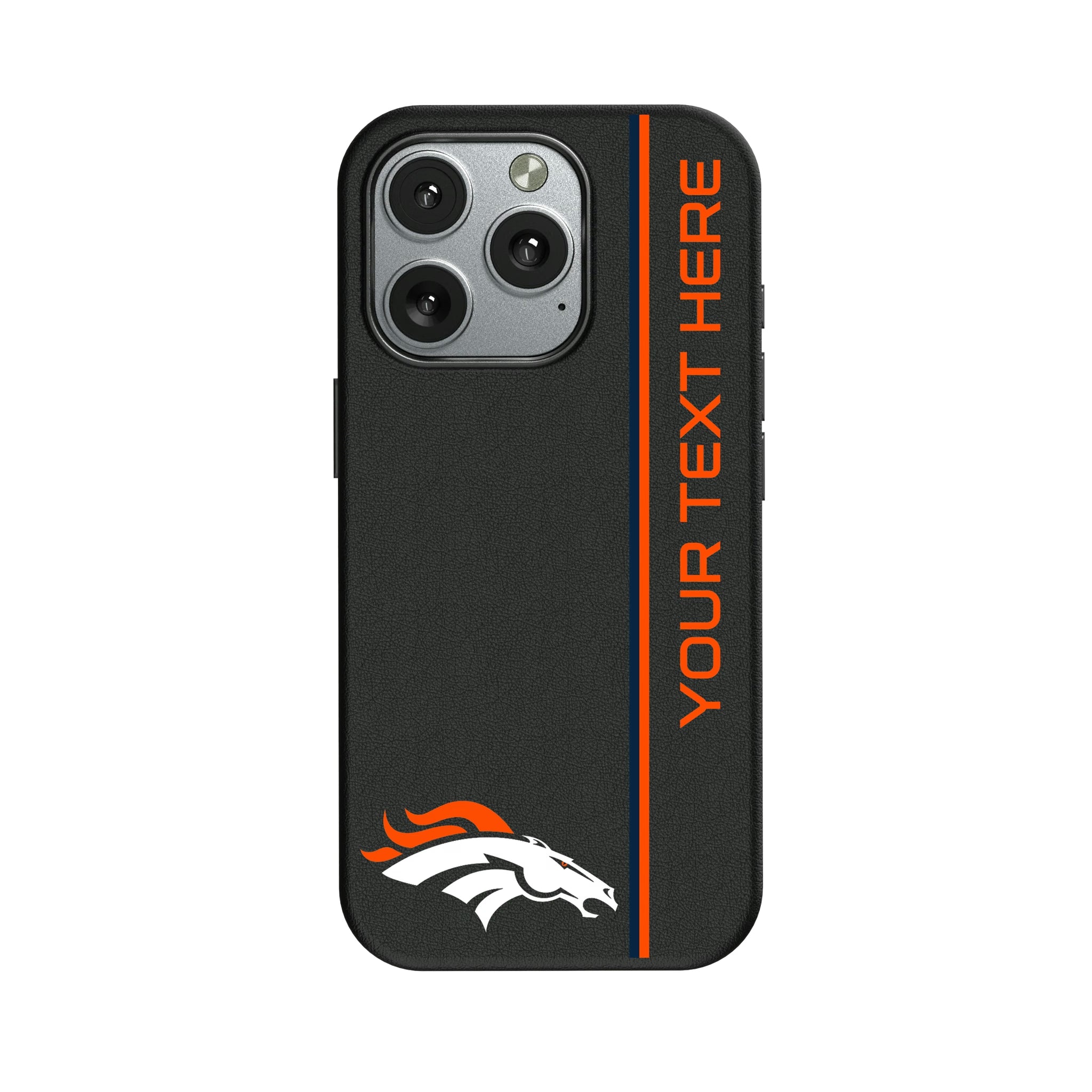 Denver Broncos Personalized Sidebard iPhone MagSafe Compatible Phone Case for Apple iPhone