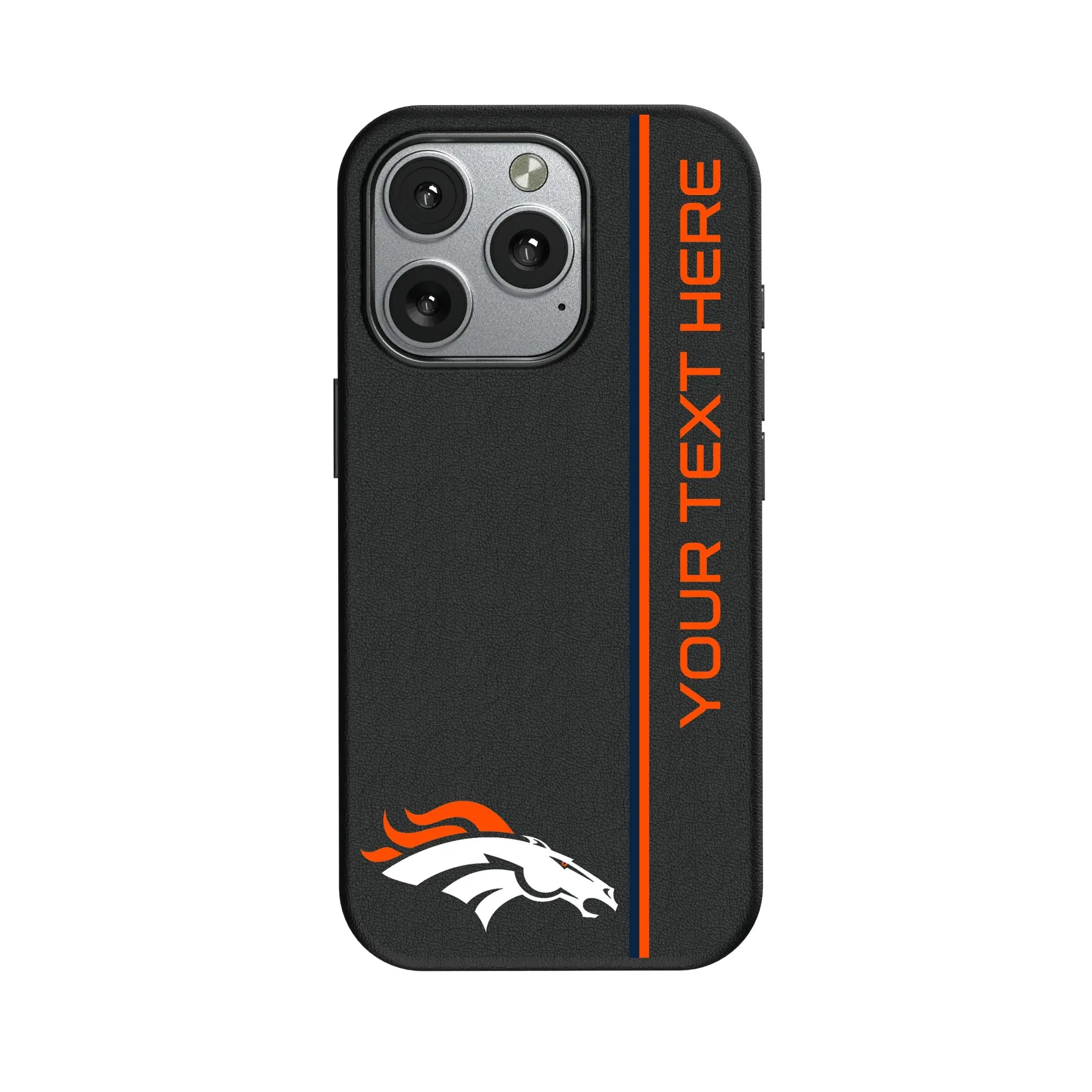 Denver Broncos Personalized Sidebard iPhone MagSafe Compatible Phone Case for Apple iPhone