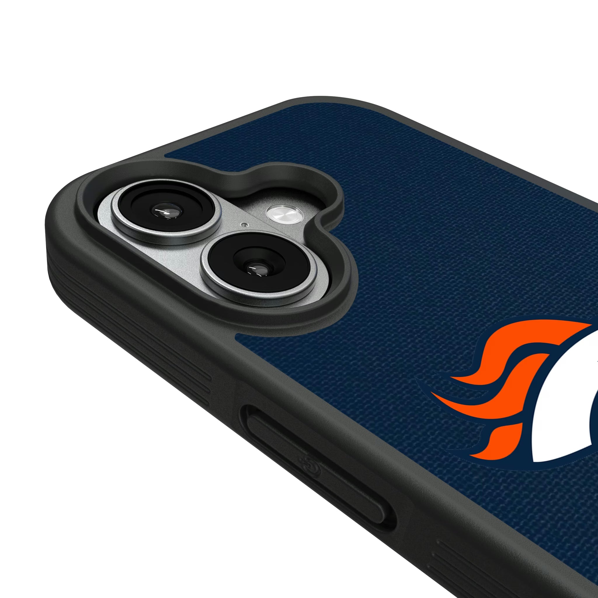 Denver Broncos Personalized Stripe iPhone Bump Phone Case for Apple iPhone - Detail#Device_iPhone 17