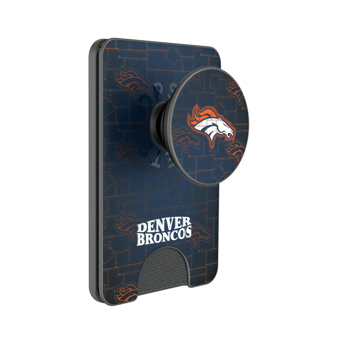 Denver Broncos Rivet Popsockets Wallet Magnetic