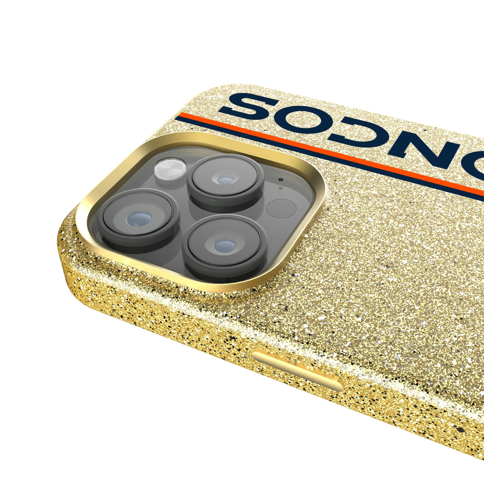 Denver Broncos Sidebar iPhone Bling Phone Case for Apple iPhone - Detail