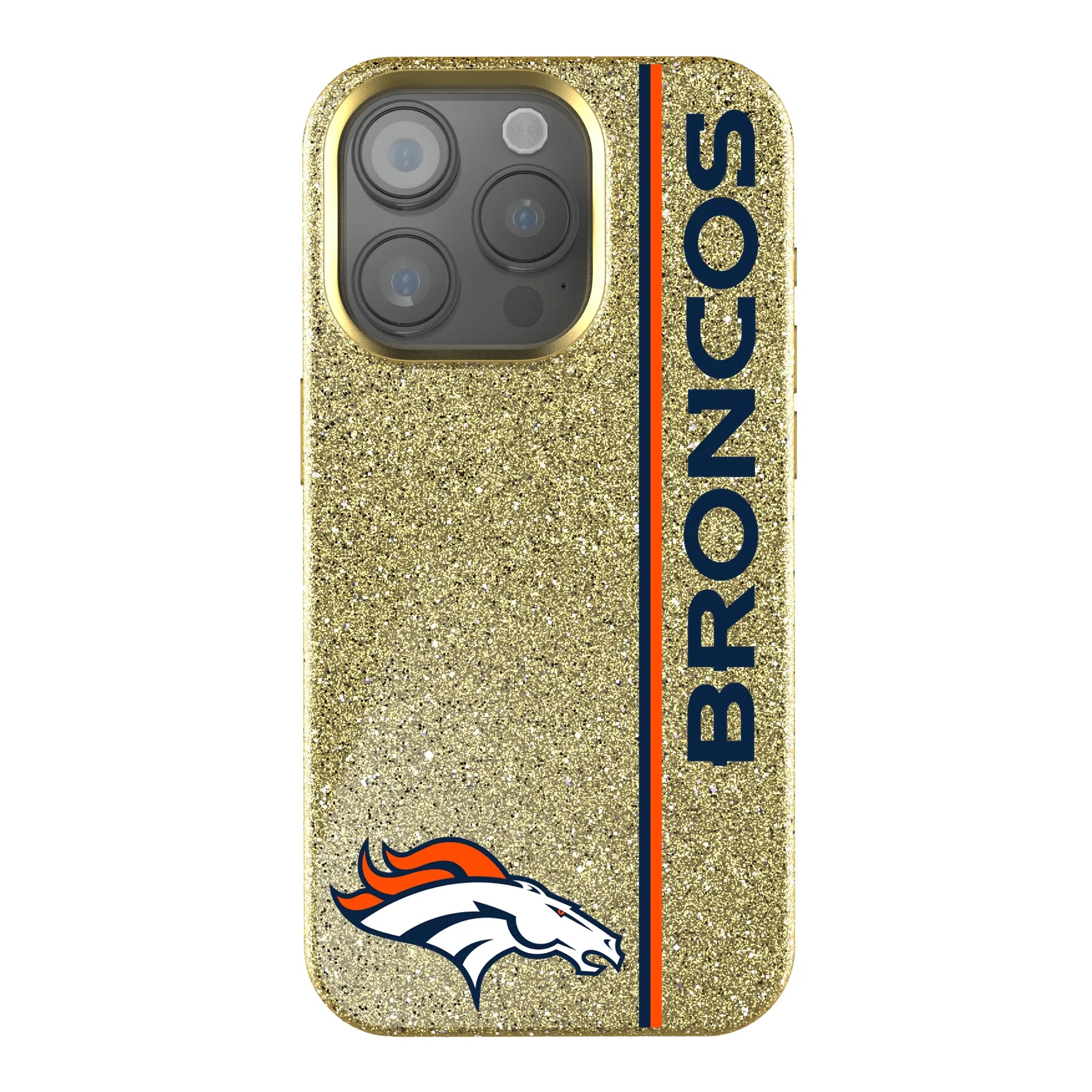 Denver Broncos Sidebar iPhone Bling Phone Case for Apple iPhone