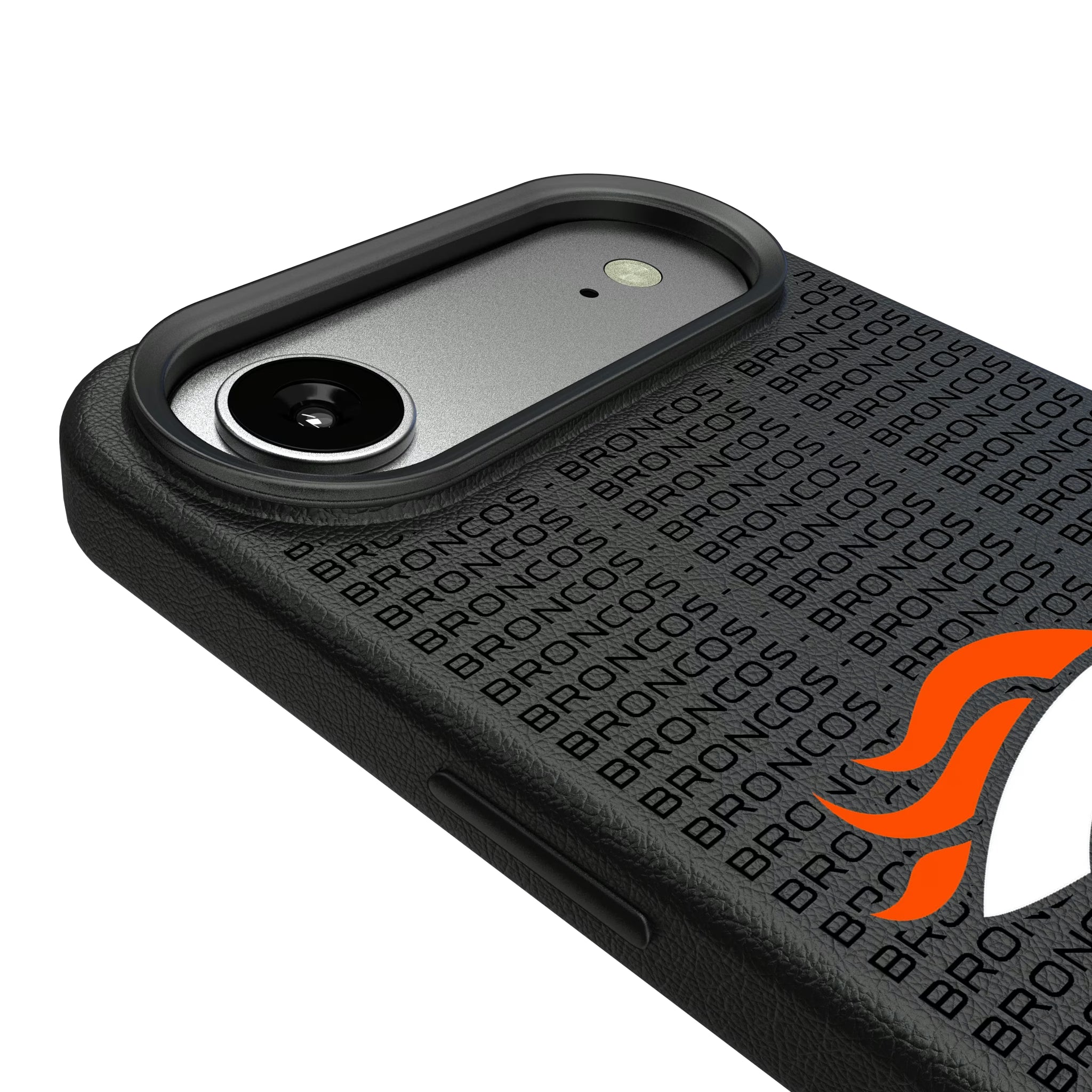 Denver Broncos Text Backdrop iPhone MagSafe Compatible Phone Case for Apple iPhone - Detail#Device_iPhone Air