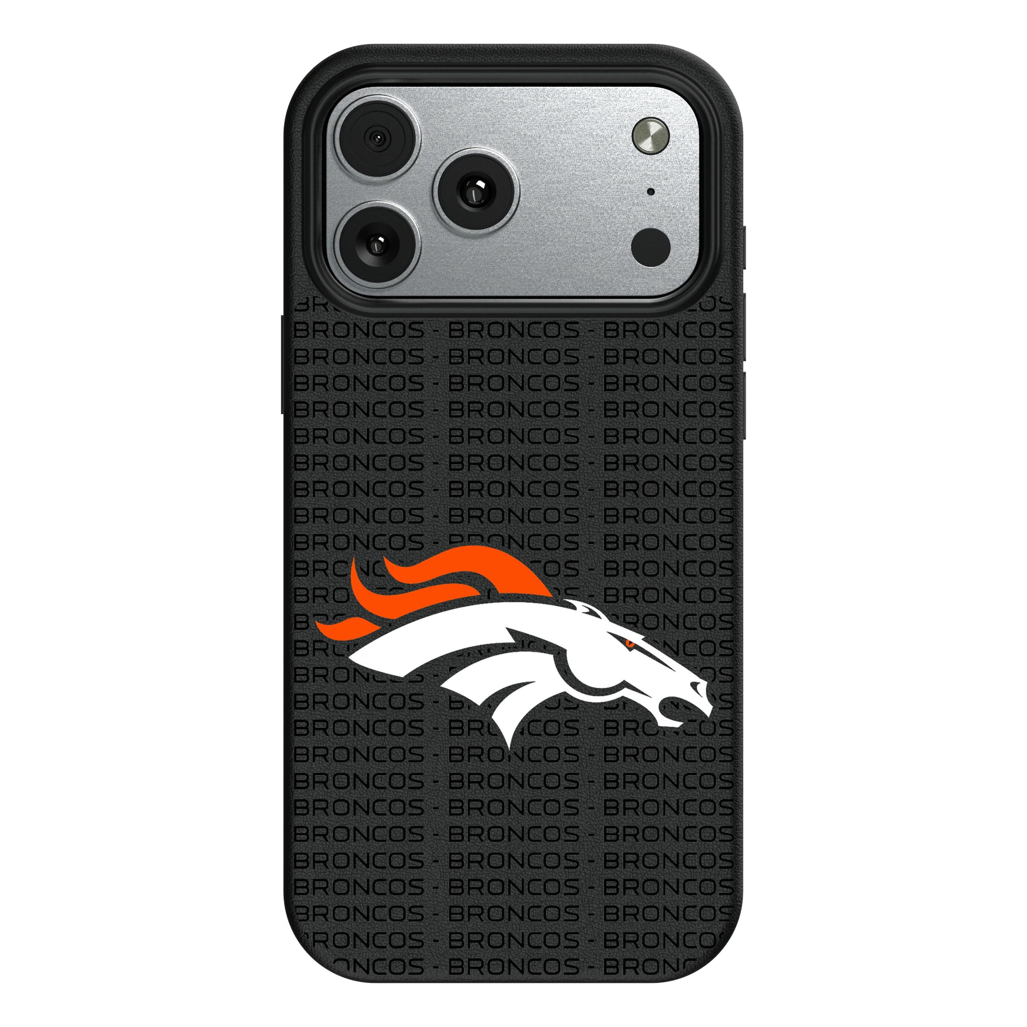 Denver Broncos Text Backdrop iPhone MagSafe Compatible Phone Case for Apple iPhone#Device_iPhone 17 Pro Max