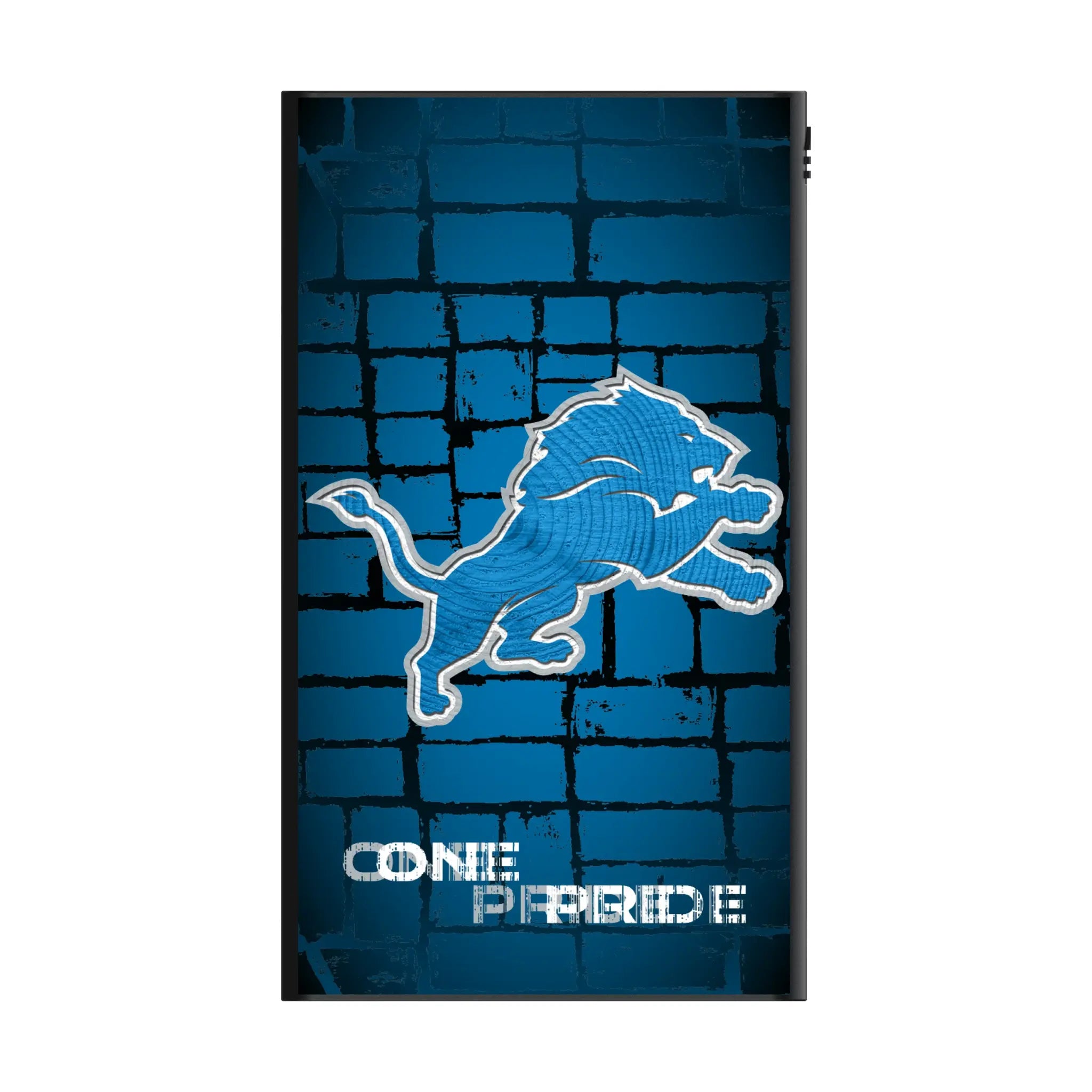 Detroit Lions Brick 5000mAh Flat Power Bank