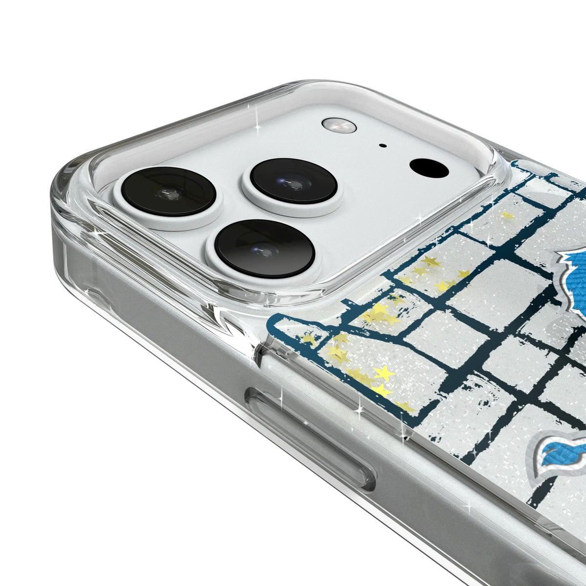 Detroit Lions Brick iPhone Glitter Phone Case for Apple iPhone - Detail#Device_iPhone 18 Pro