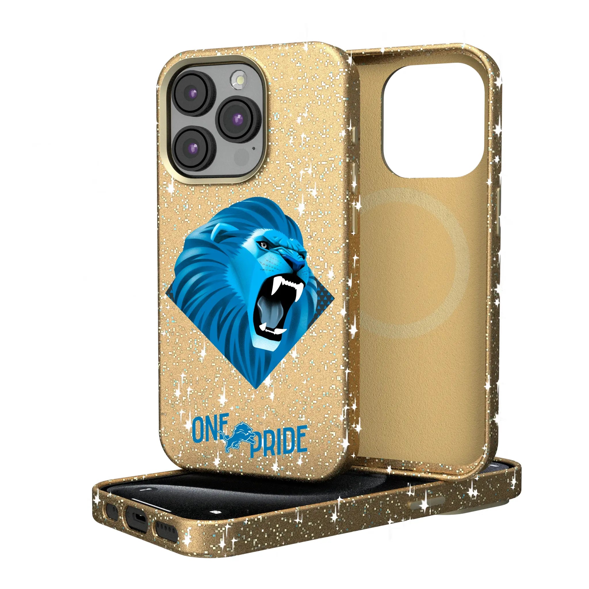 Detroit Lions Deco iPhone Bling Phone Case for Apple iPhone