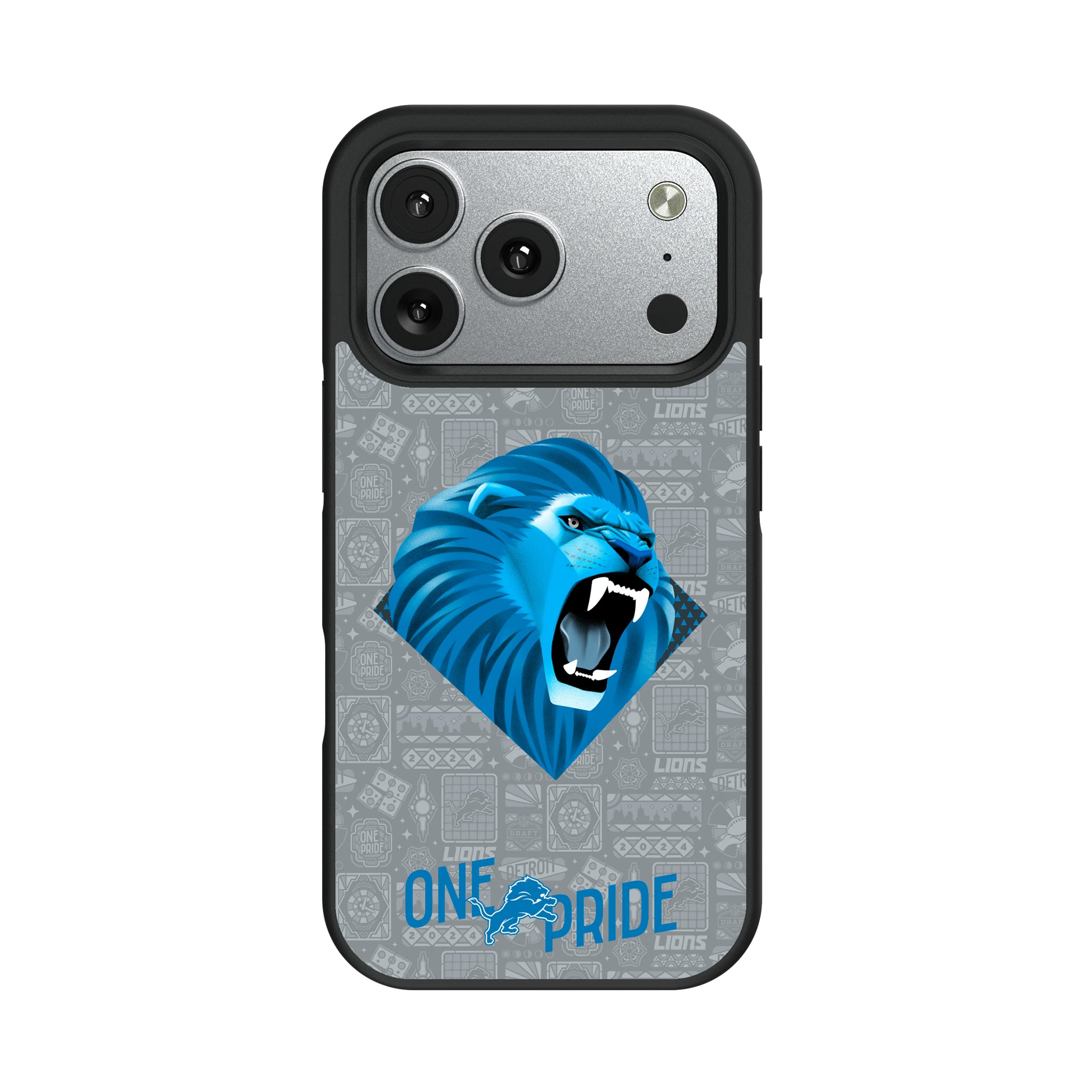 Detroit Lions Deco iPhone Bump Phone Case for Apple iPhone#Device_iPhone 17 Pro