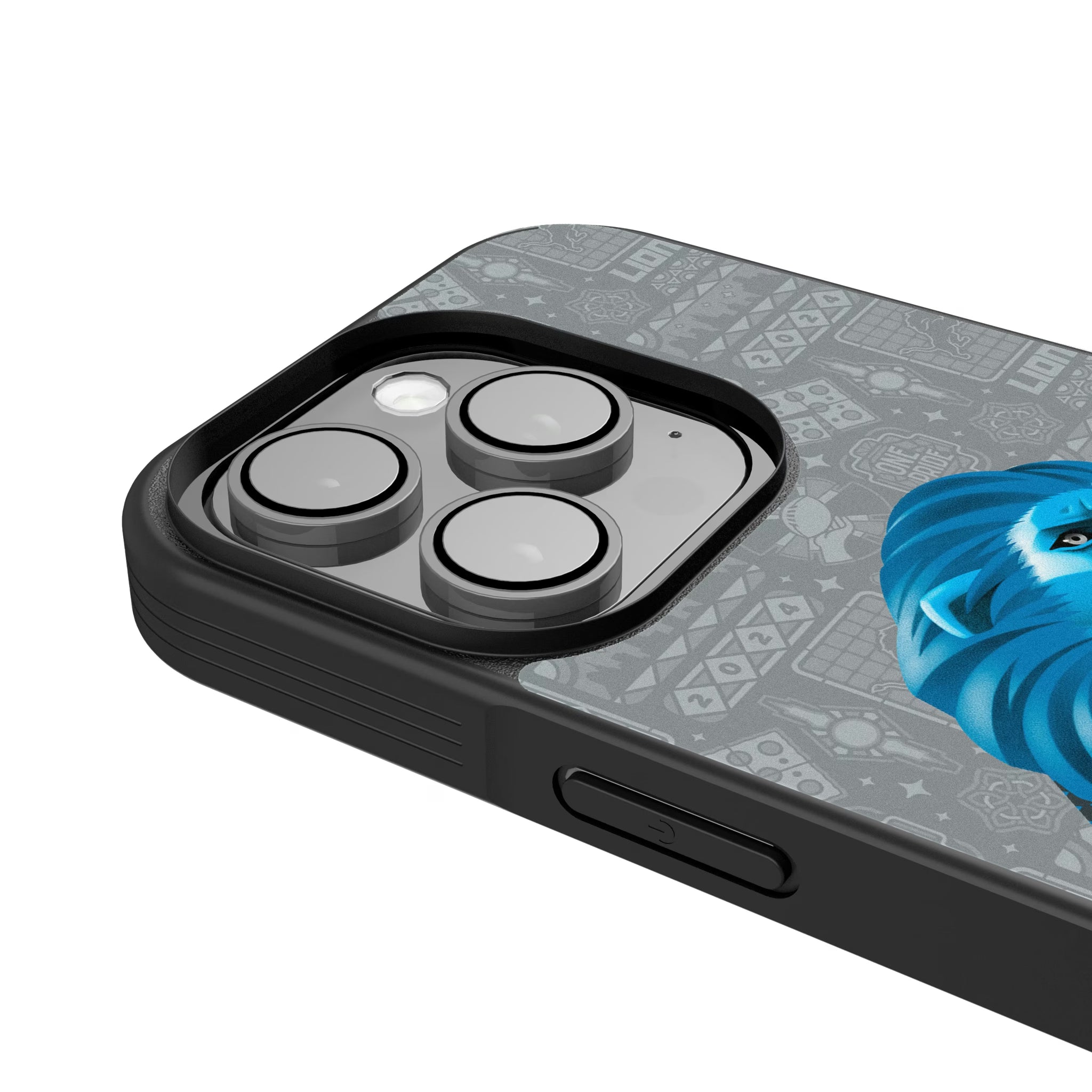 Detroit Lions Deco iPhone Bump Phone Case for Apple iPhone - Detail