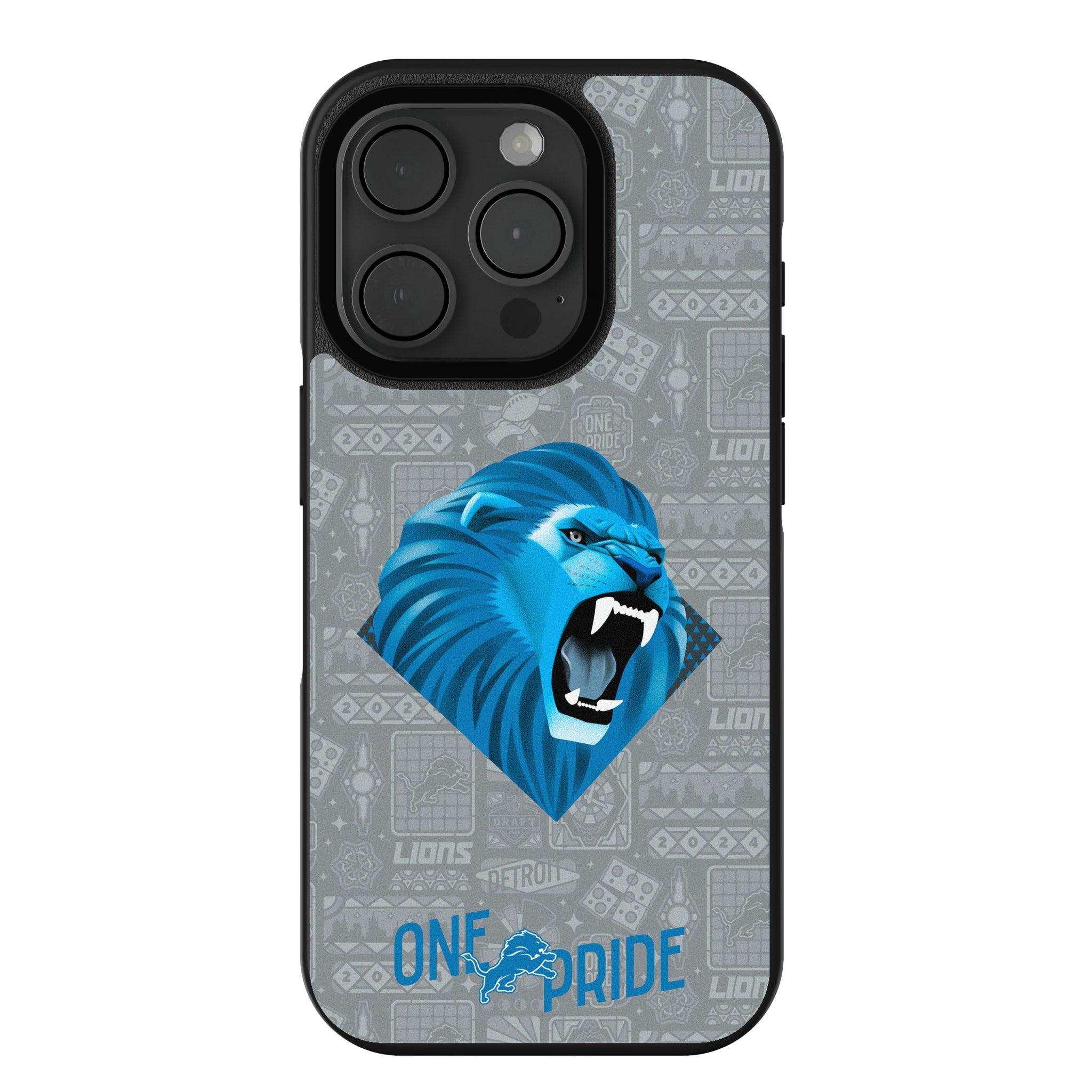 Detroit Lions Deco iPhone Bump Phone Case for Apple iPhone