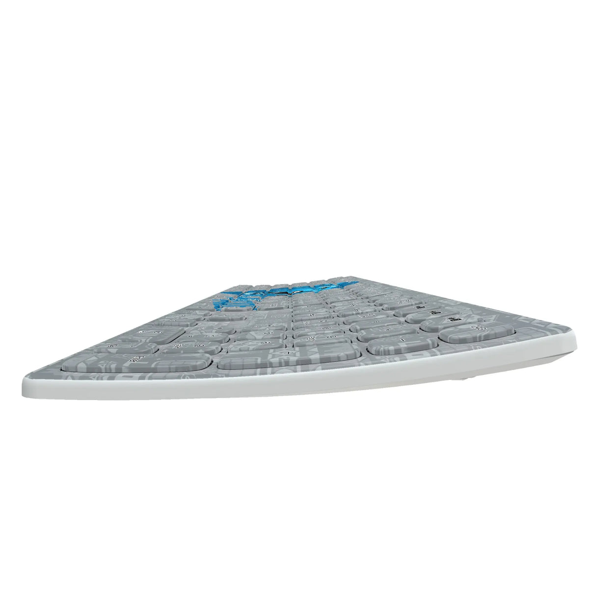 Detroit Lions Deco KKB605 Curved Wireless Keyboard