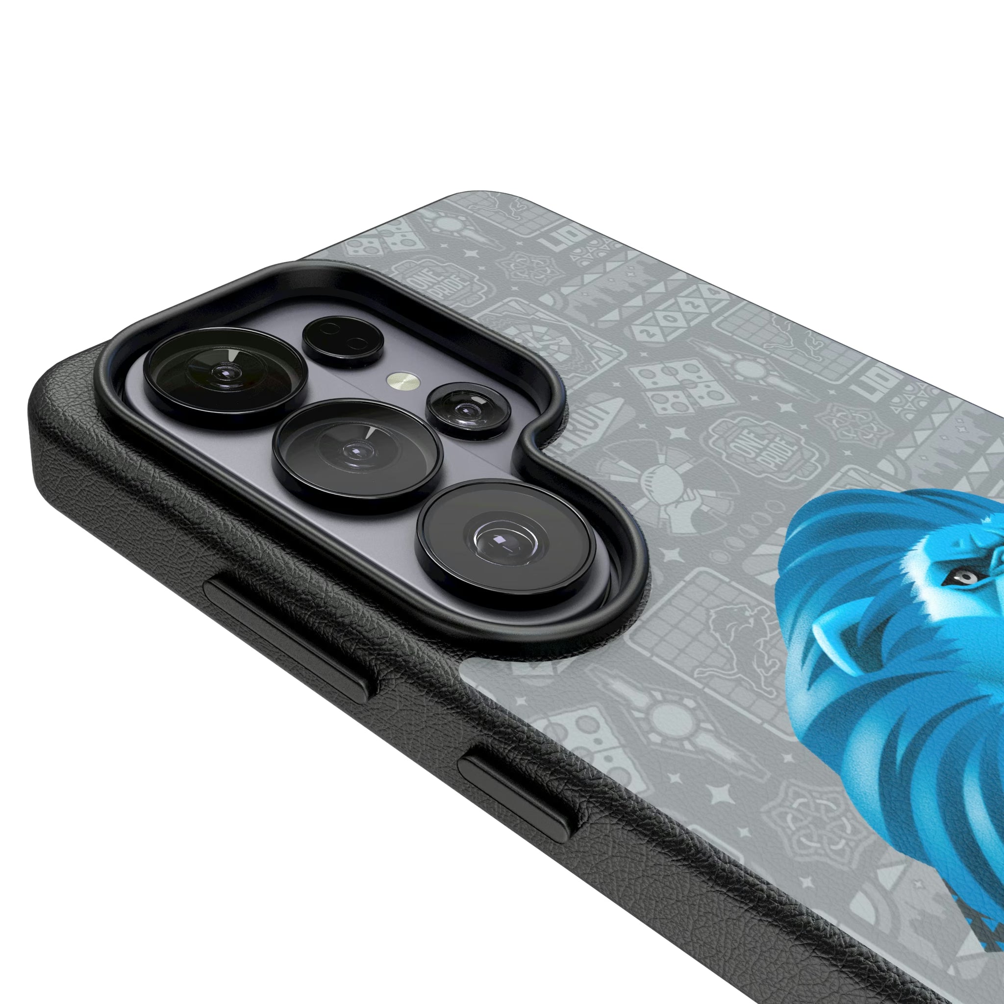Detroit Lions Deco Galaxy MagSafe Compatible Phone Case for Samsung Galaxy - Detail