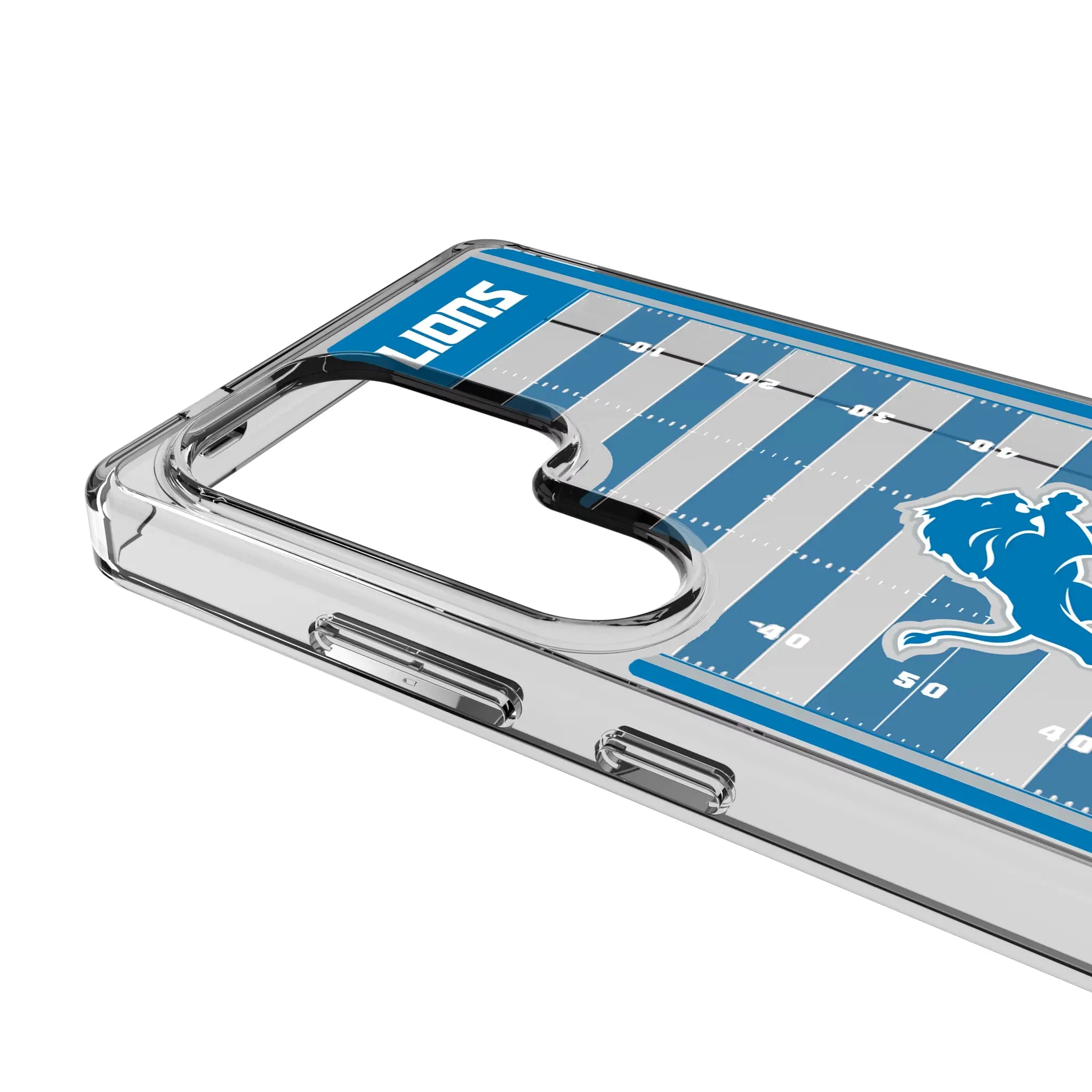 Detroit Lions Field Galaxy Clear Phone Case for Samsung Galaxy - Detail#Device_Galaxy S25 Ultra