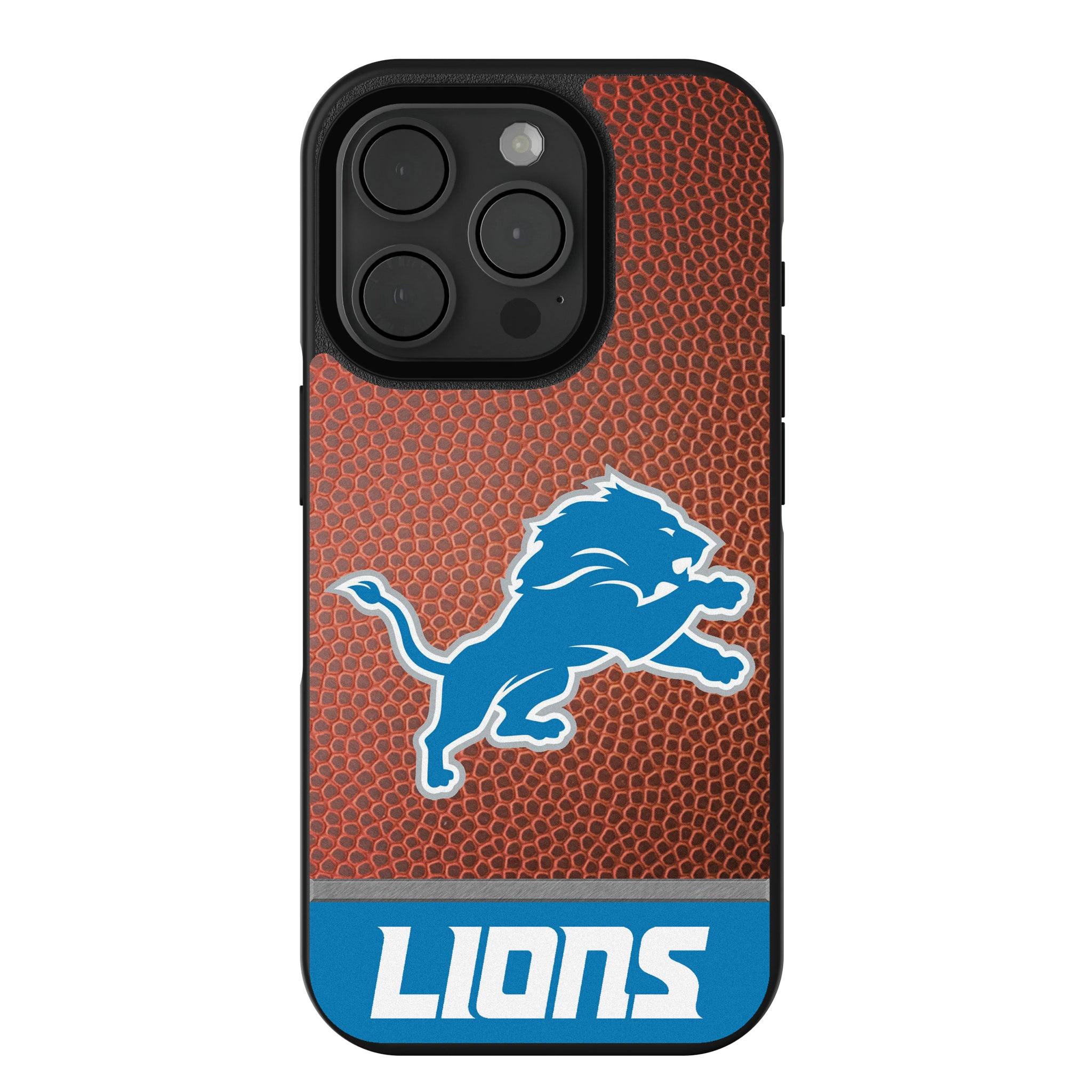 Detroit Lions Football Wordmark iPhone Bump Phone Case for Apple iPhone