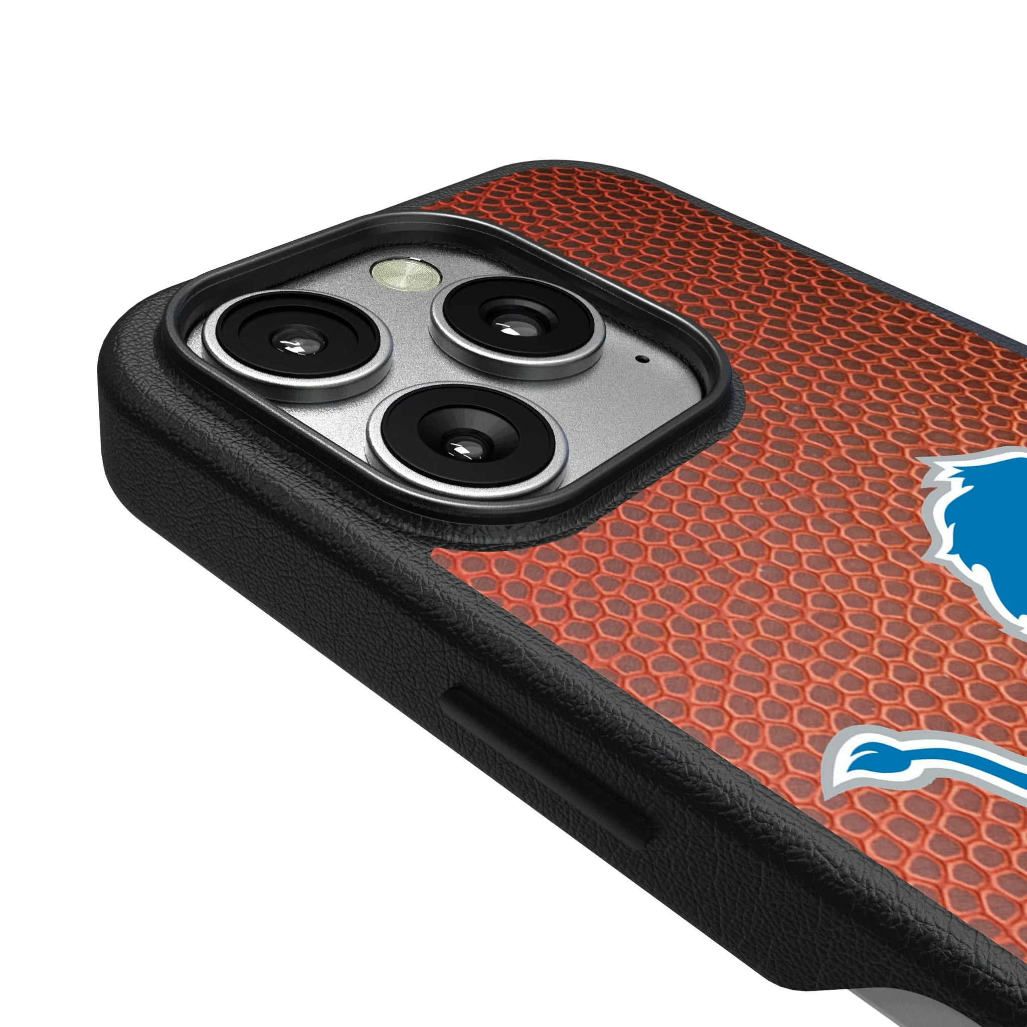 Detroit Lions Football Wordmark iPhone MagSafe Compatible Phone Case for Apple iPhone - Detail