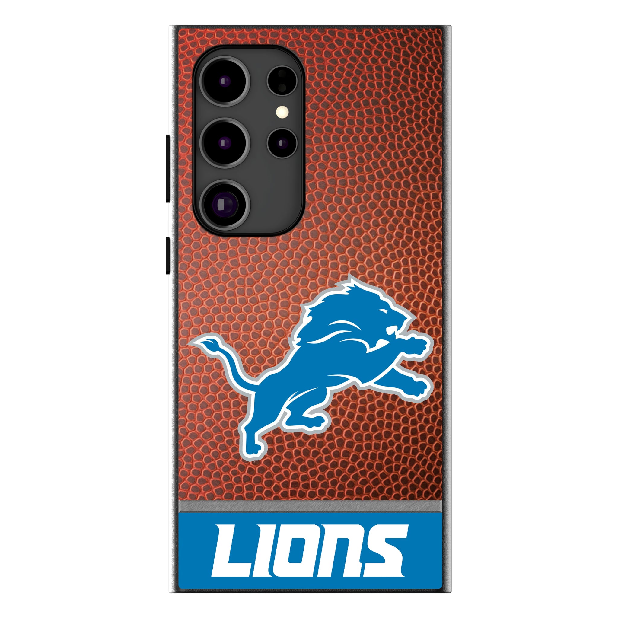 Detroit Lions Football Wordmark Galaxy MagSafe Compatible Phone Case for Samsung Galaxy