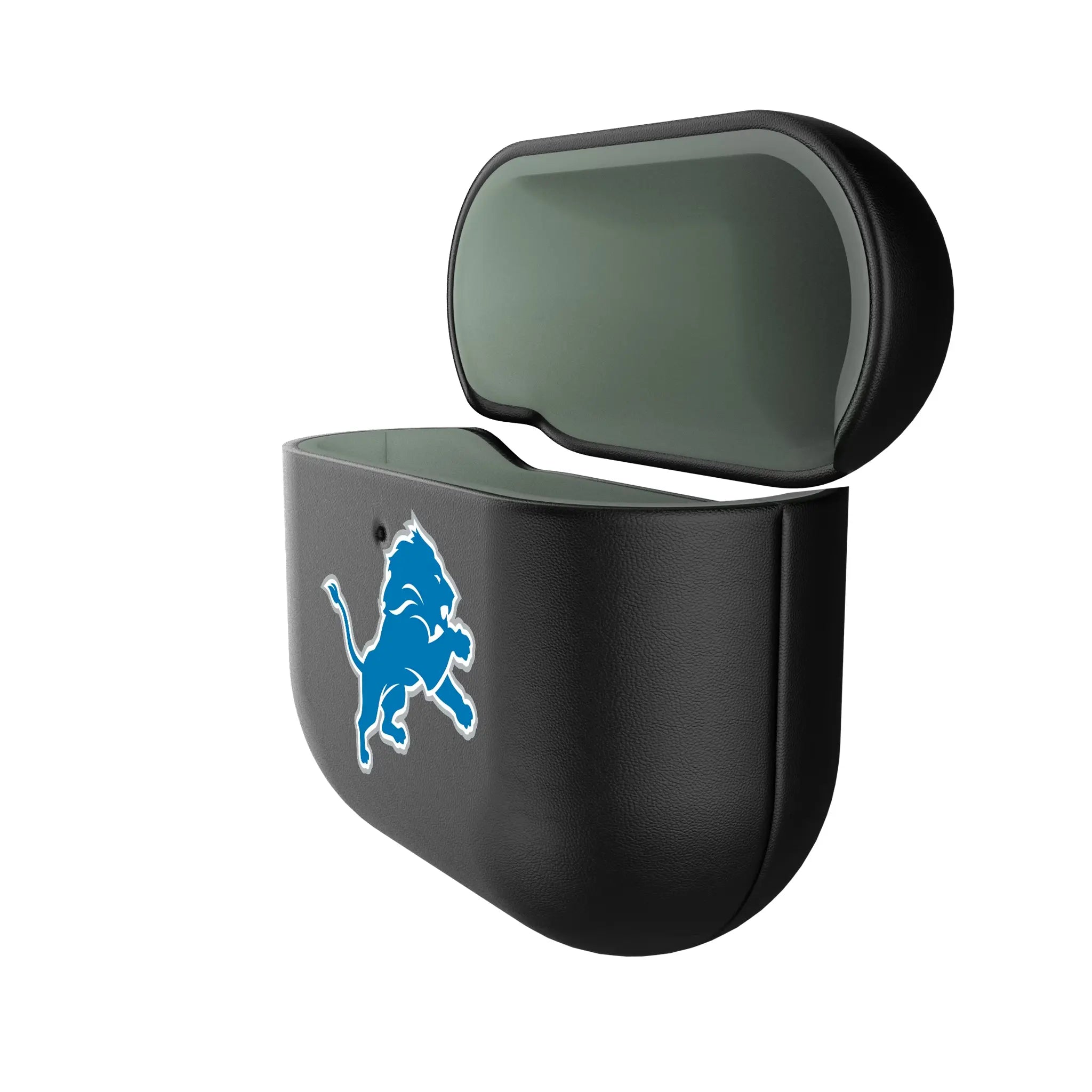 Detroit Lions Insignia AirPods AirPod Case Cover - Isometric View#Device_AirPods 4