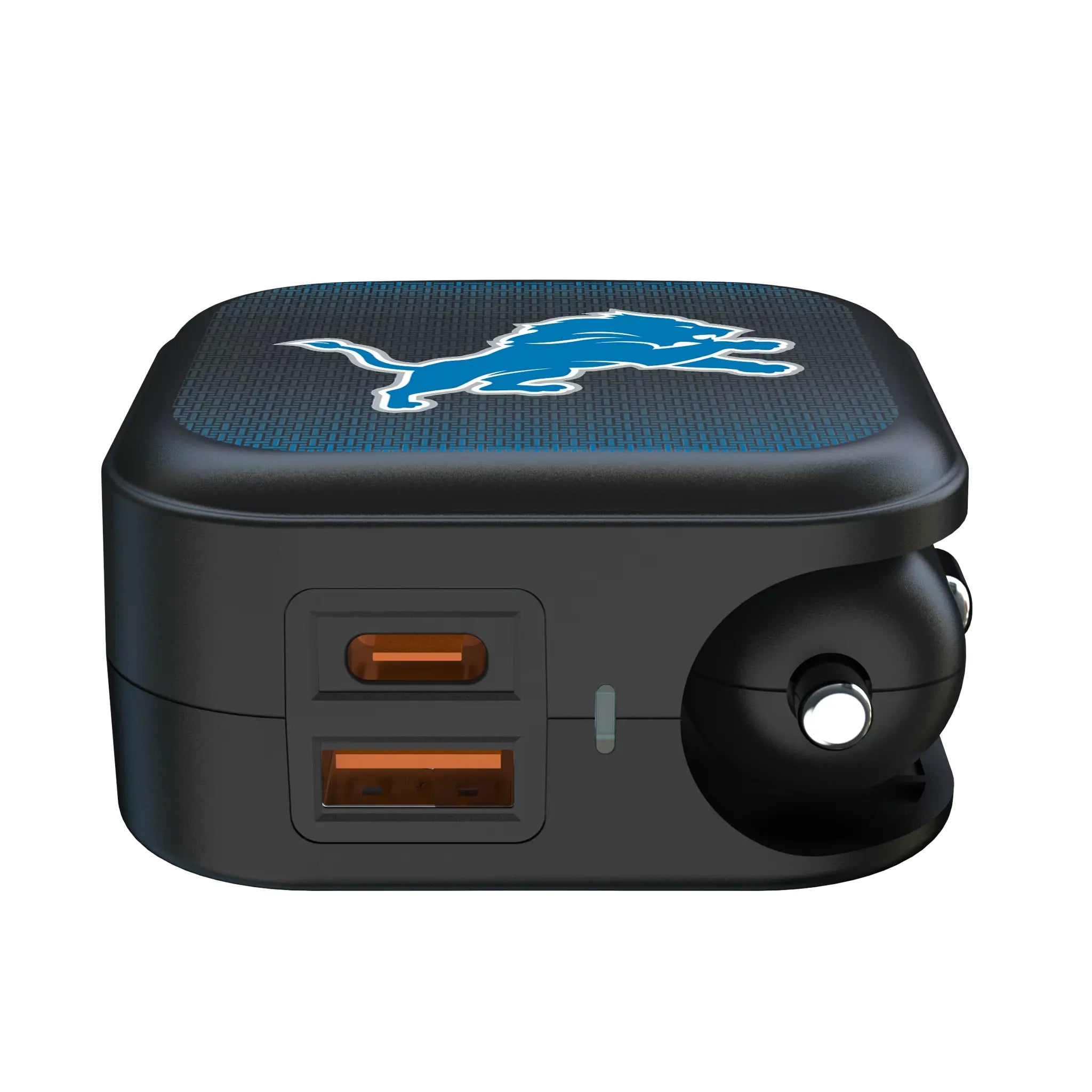 Detroit Lions Linen 2 in 1 USB A/C Charger