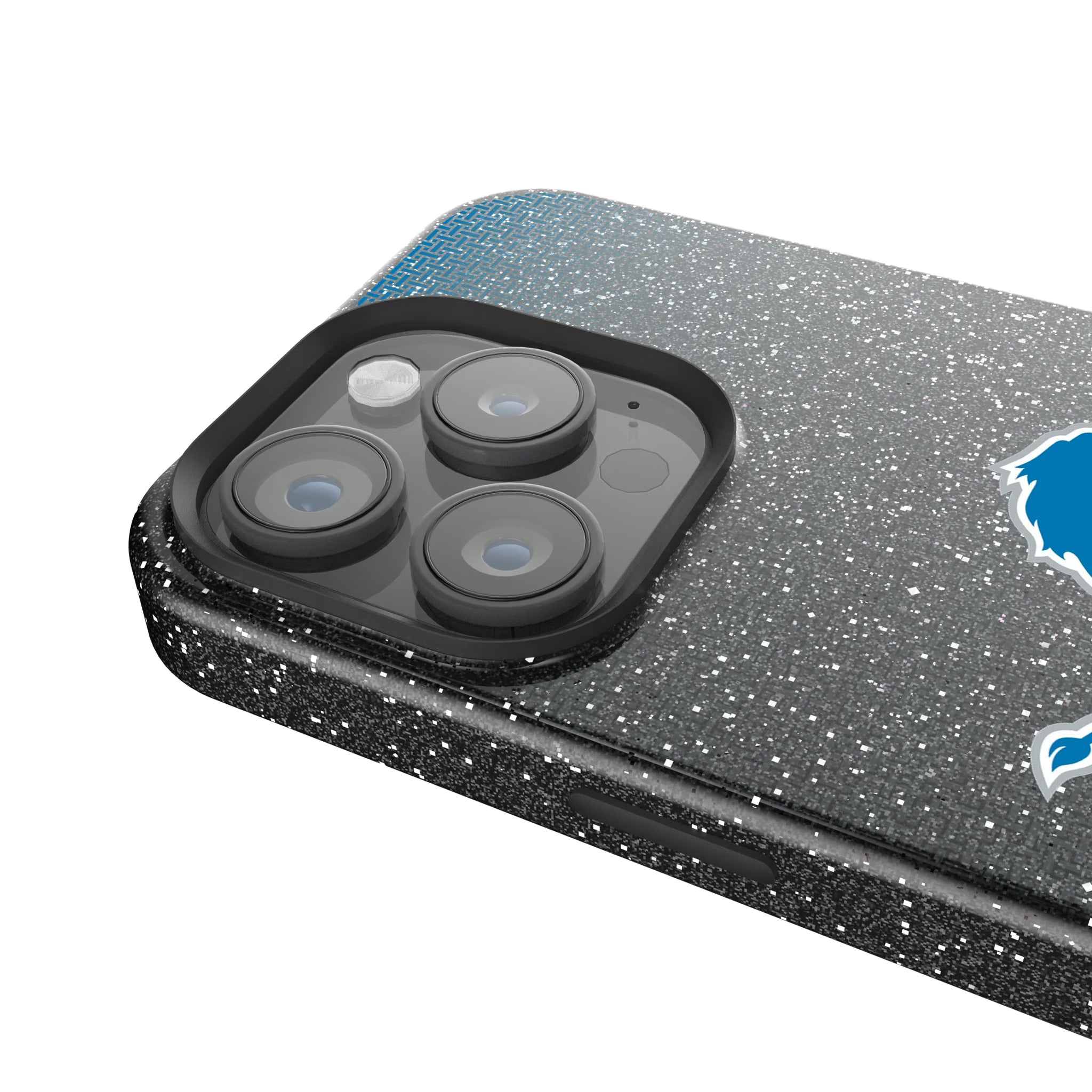 Detroit Lions Linen iPhone Bling Phone Case for Apple iPhone - Detail