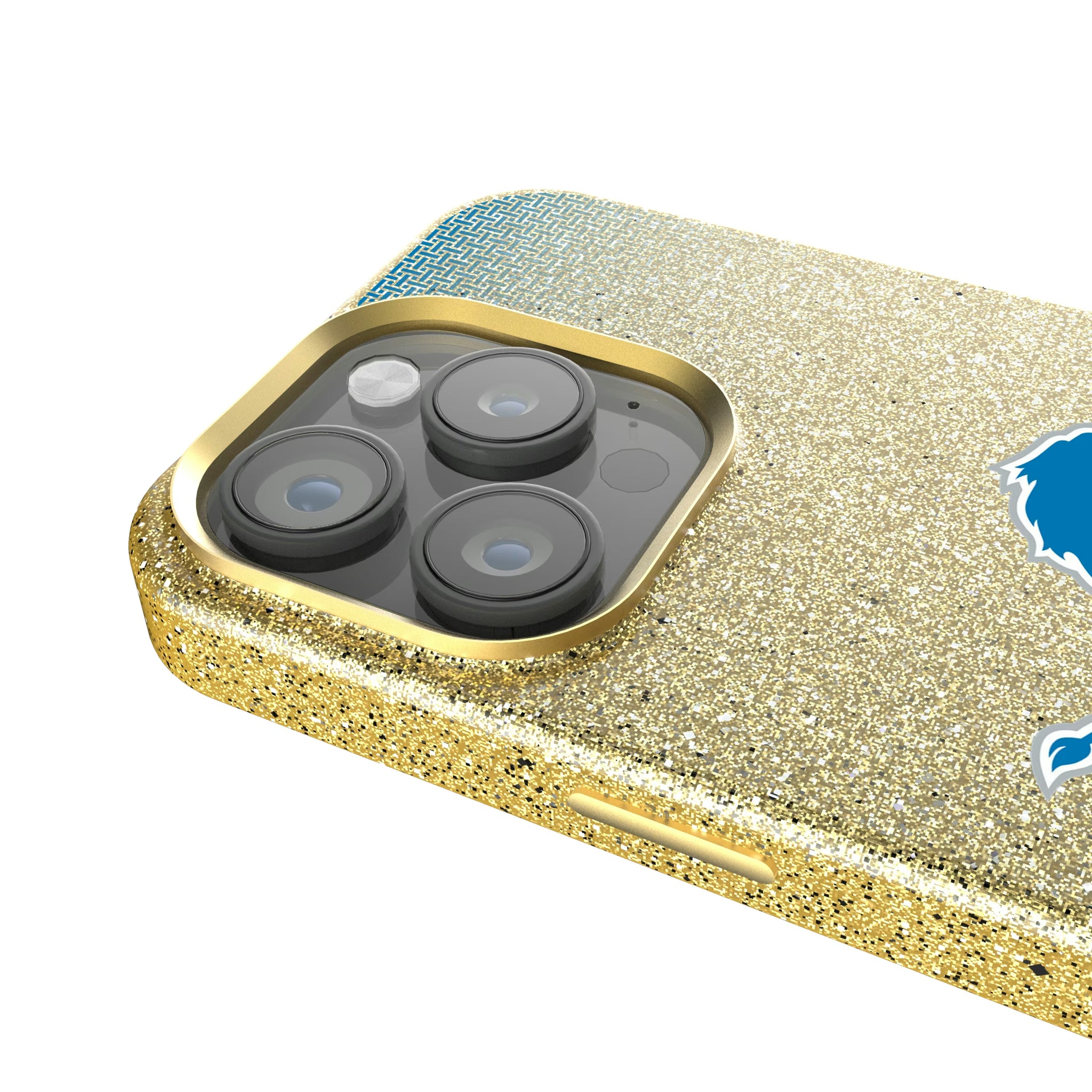 Detroit Lions Linen iPhone Bling Phone Case for Apple iPhone - Detail