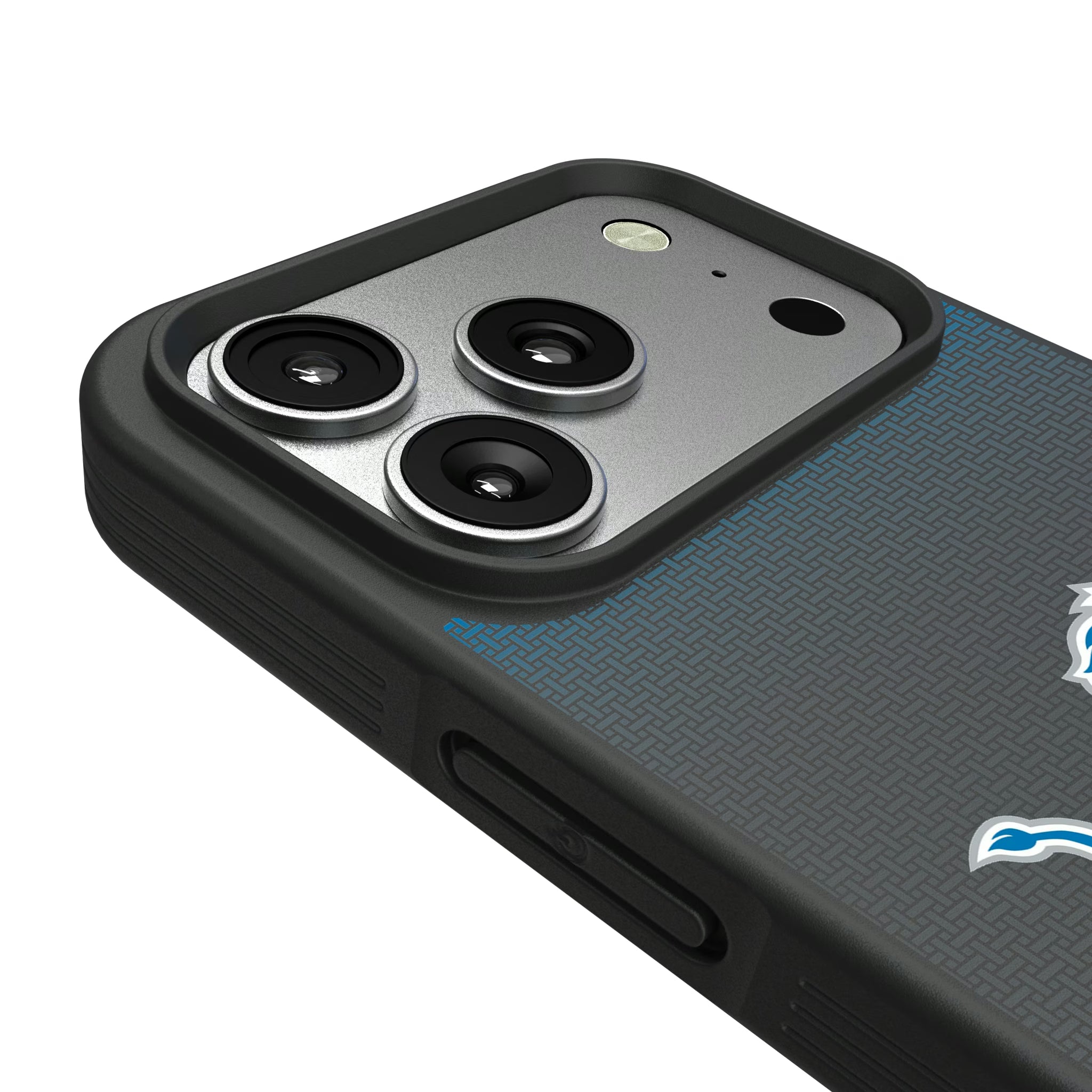 Detroit Lions Linen iPhone Bump Phone Case for Apple iPhone - Detail#Device_iPhone 17 Pro