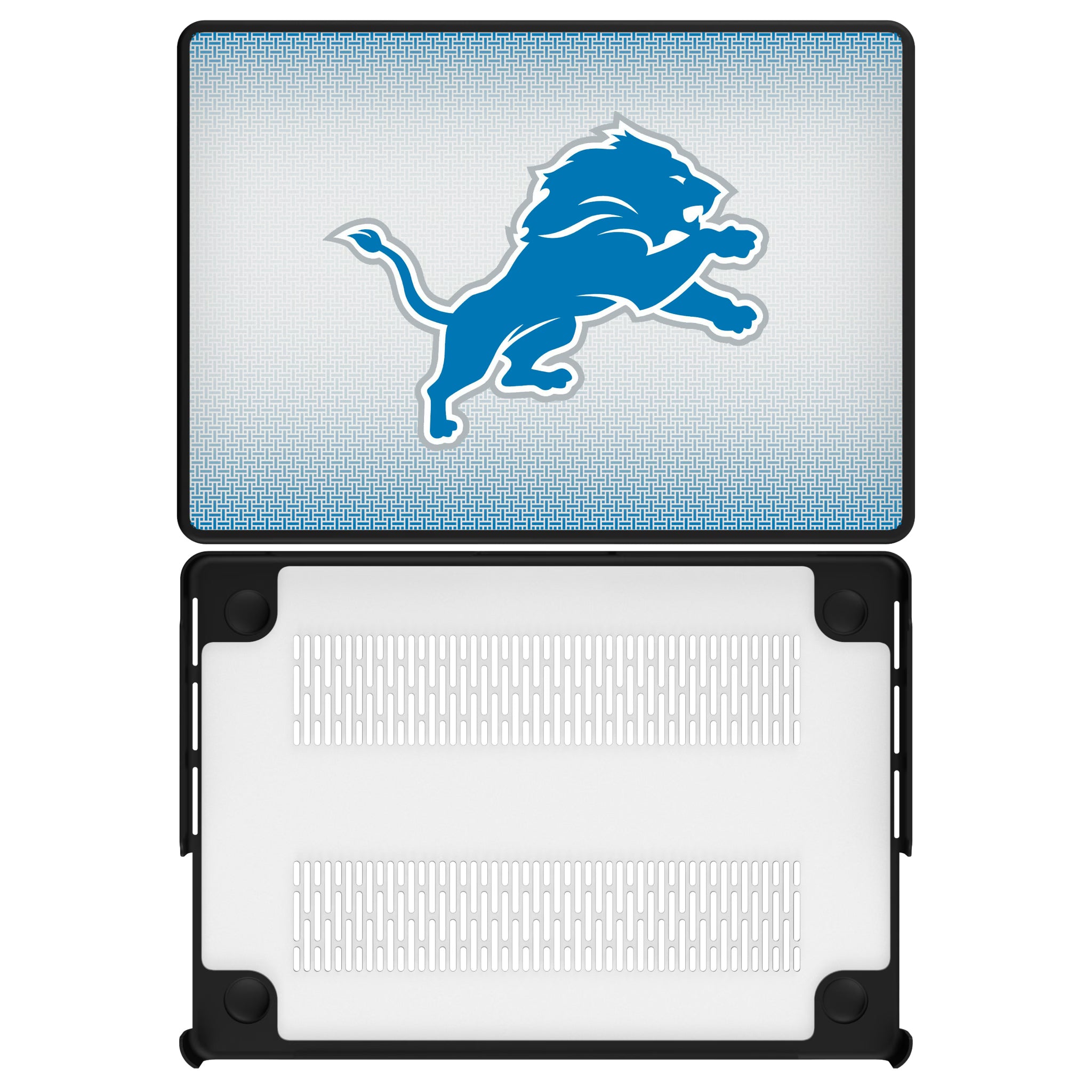 Detroit Lions Linen MacBook Laptop Case for Apple MacBook#Device_MacBook Pro (14-inch, 2021) / MacBook Pro (14-inch, 2023) / MacBook Pro (14-inch, 2024)