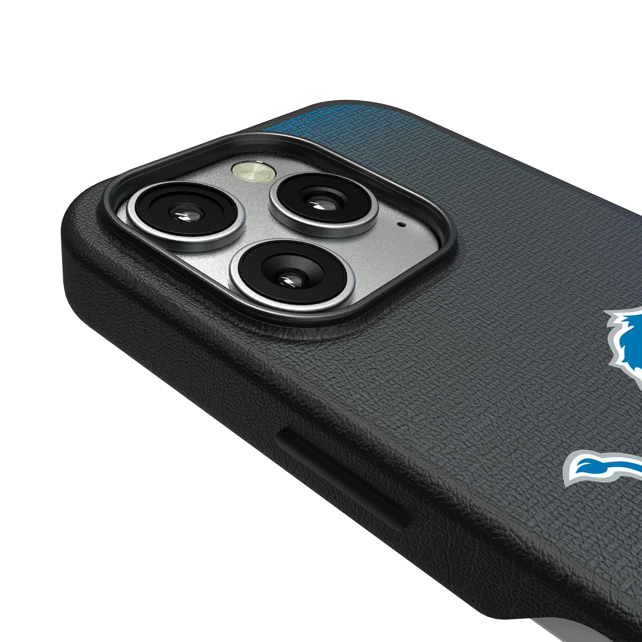 Detroit Lions Linen iPhone MagSafe Compatible Phone Case for Apple iPhone - Detail