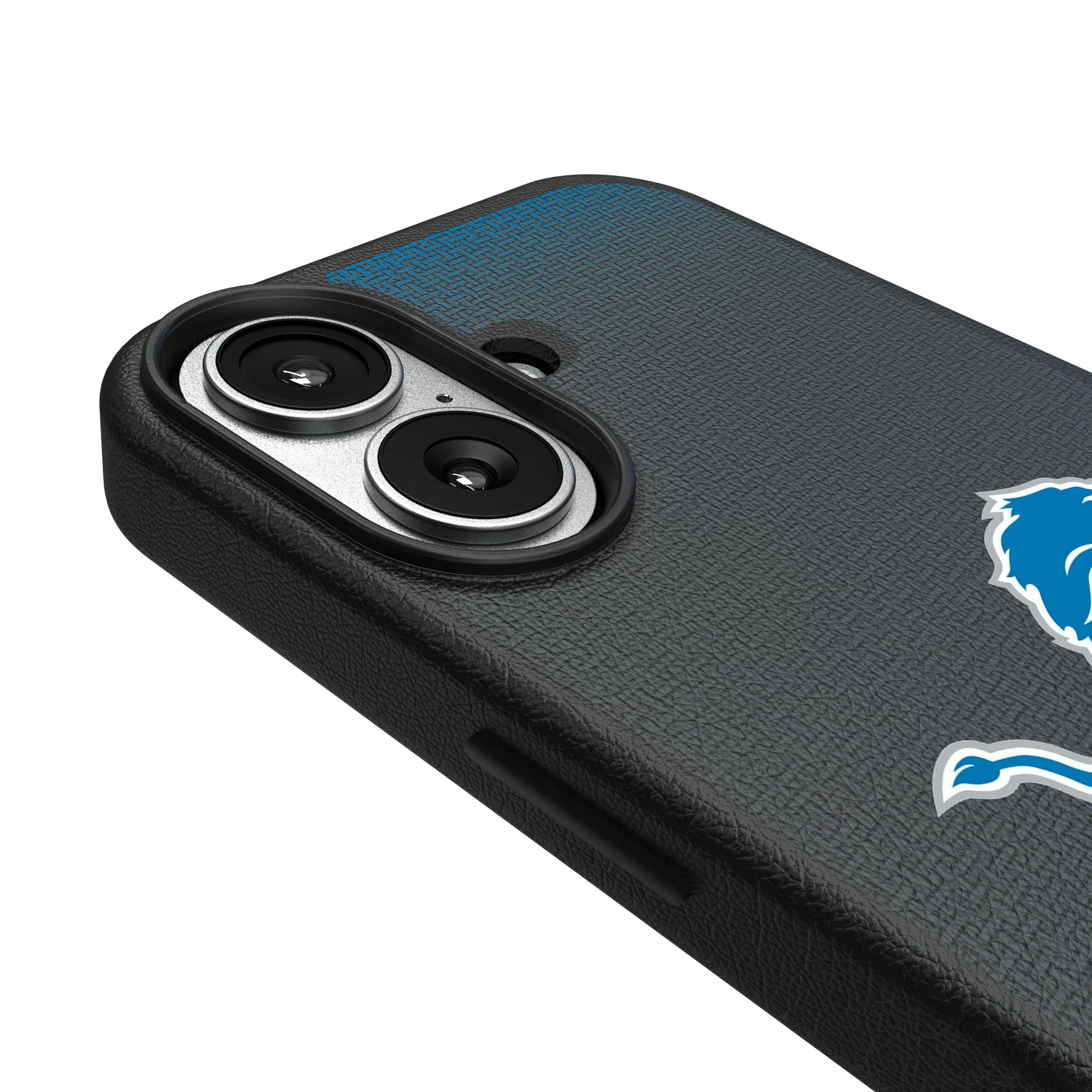 Detroit Lions Linen iPhone MagSafe Compatible Phone Case for Apple iPhone - Detail#Device_iPhone 17