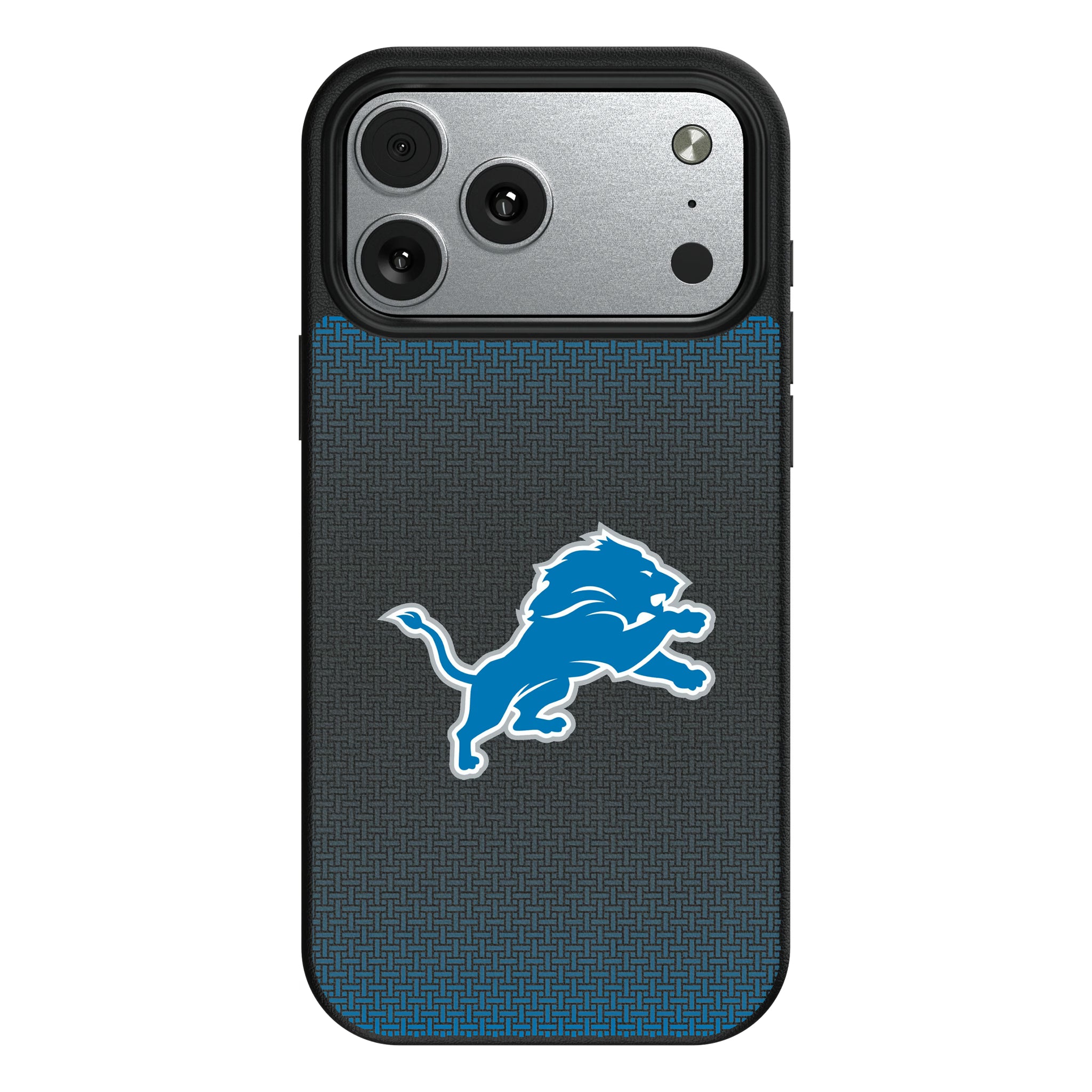 Detroit Lions Linen iPhone MagSafe Compatible Phone Case for Apple iPhone#Device_iPhone 17 Pro Max